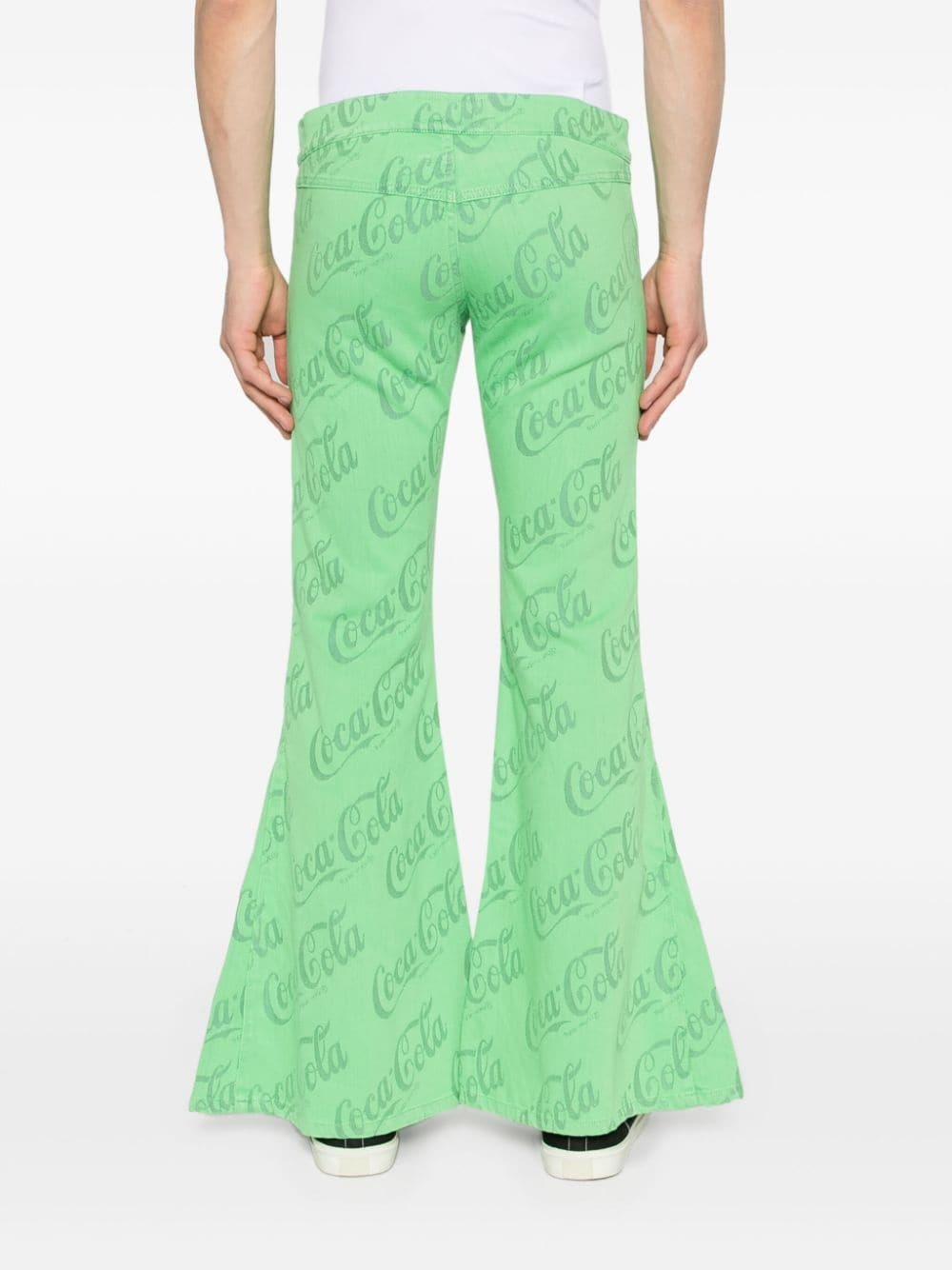 x Coca-Cola mid-rise flared jeans - 5