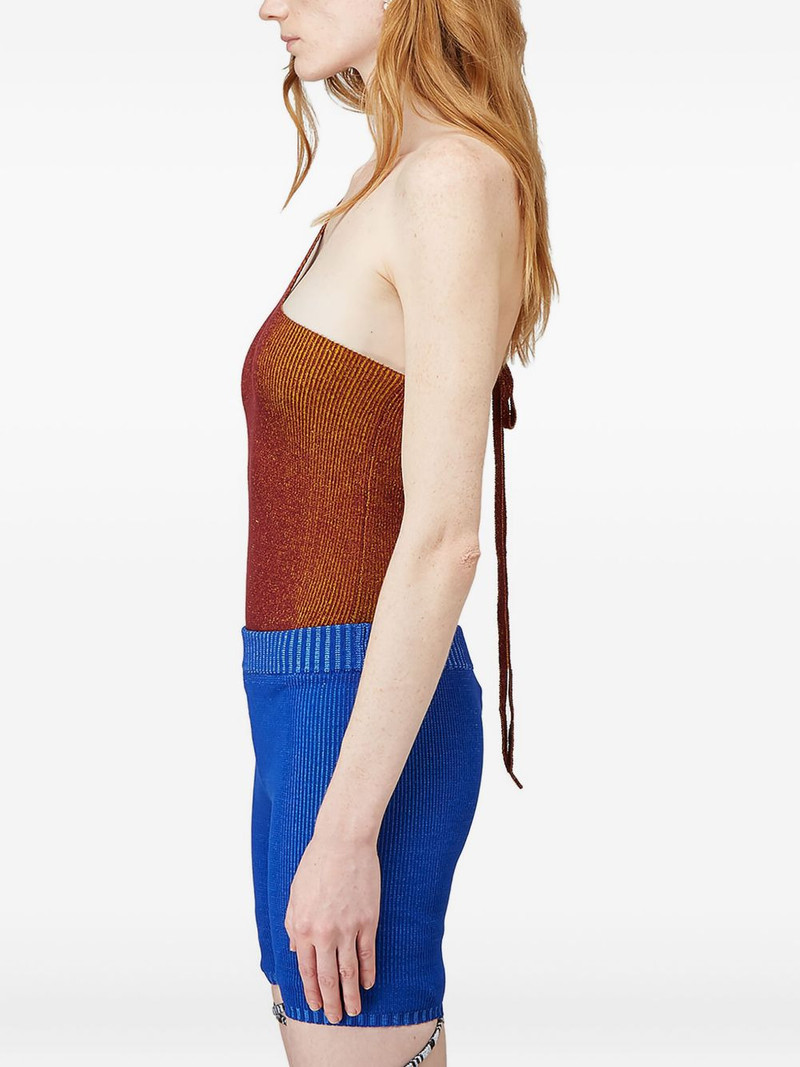 one-shoulder ribbed tank top 3