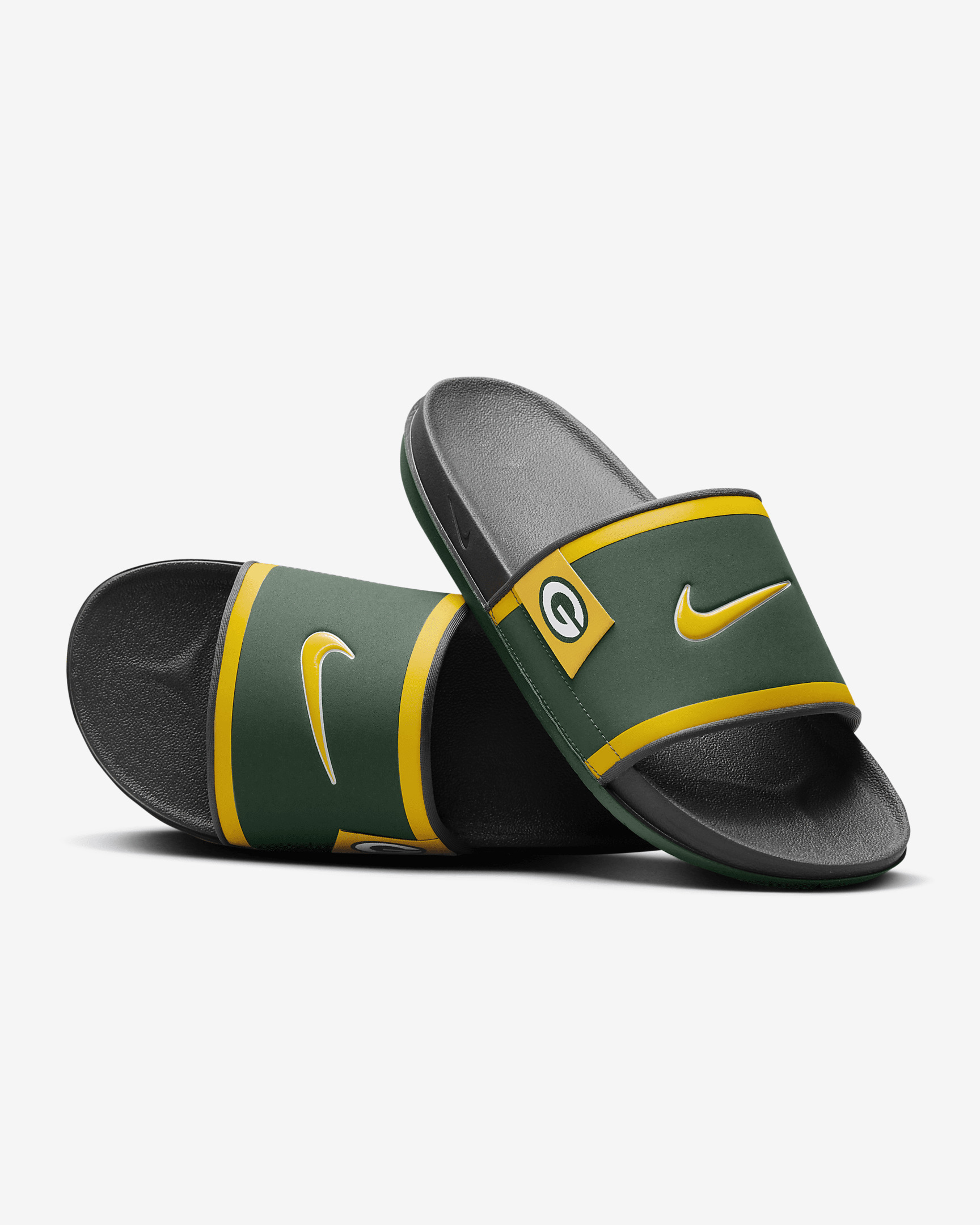 Nike Men's Offcourt (Green Bay Packers) Offcourt Slides - 1
