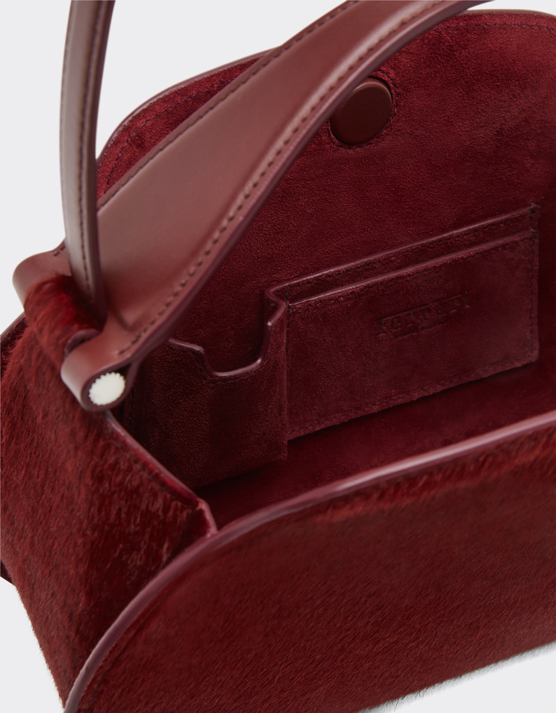 La Ferrari Dino top handle bag in cowhide-effect leather 6