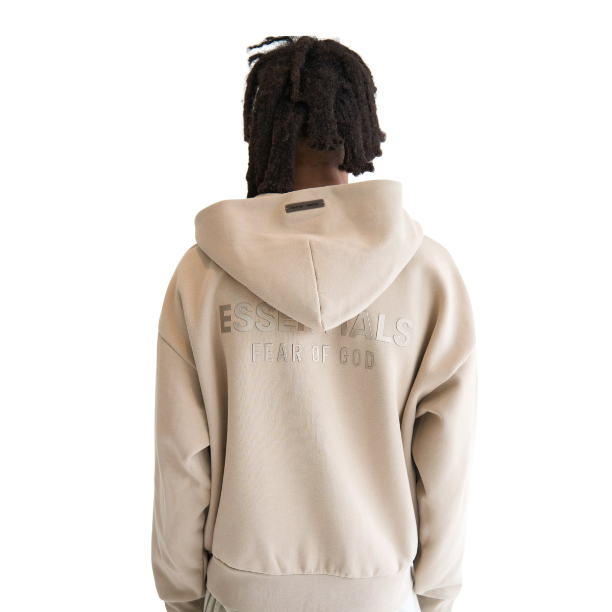 CLASSIC FIT FLEECE ZIP-UP HOODIE (TIMBER) - 3