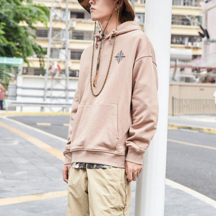 Li-Ning x Dunhuang Museum Crossover CF Series Casual Sports Pullover Hoodie 'Khaki' AWDQC51-4 - 4