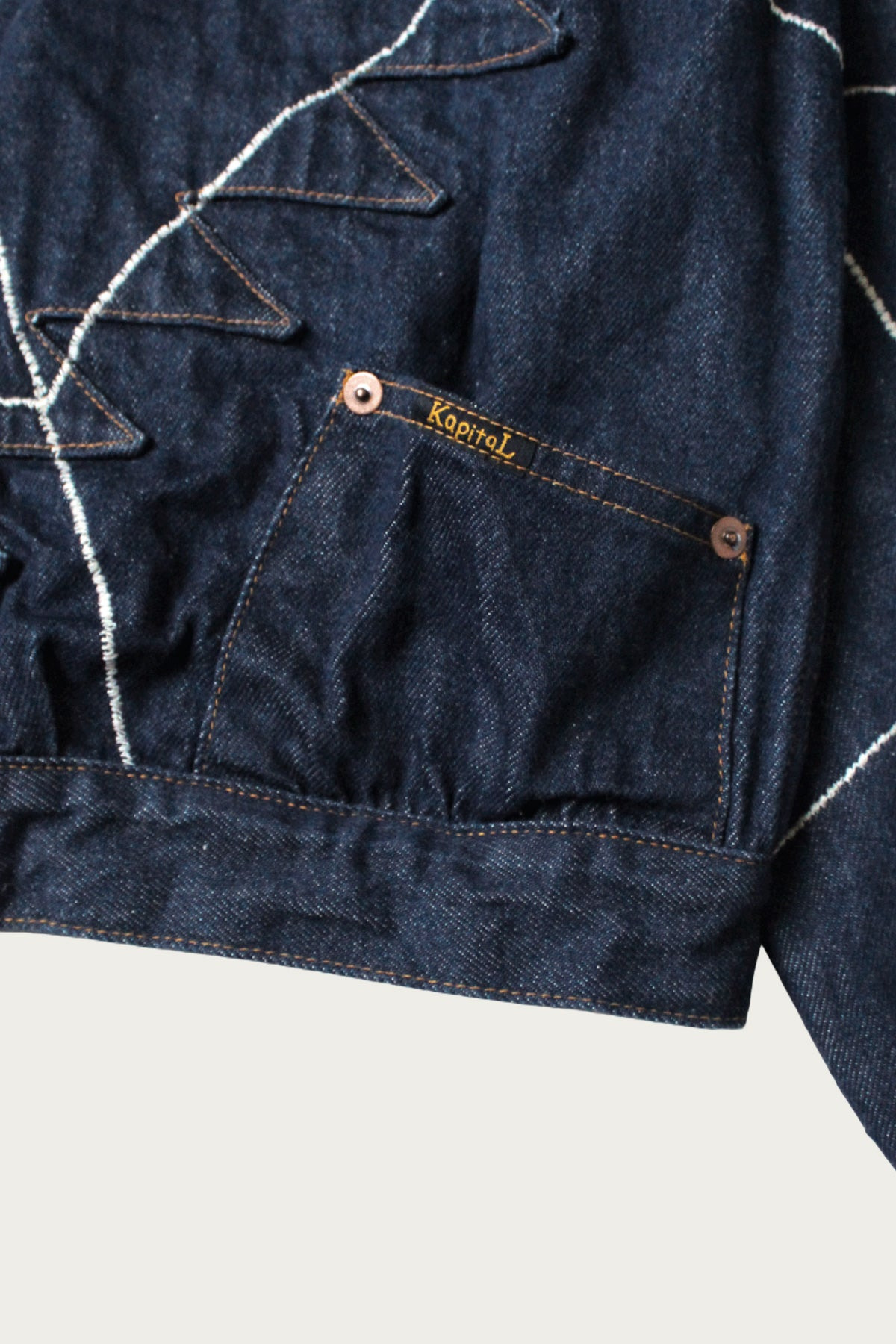 13oz Denim Blouson (KOUNTRY DREAM CATCH Remake) - Indigo - 10