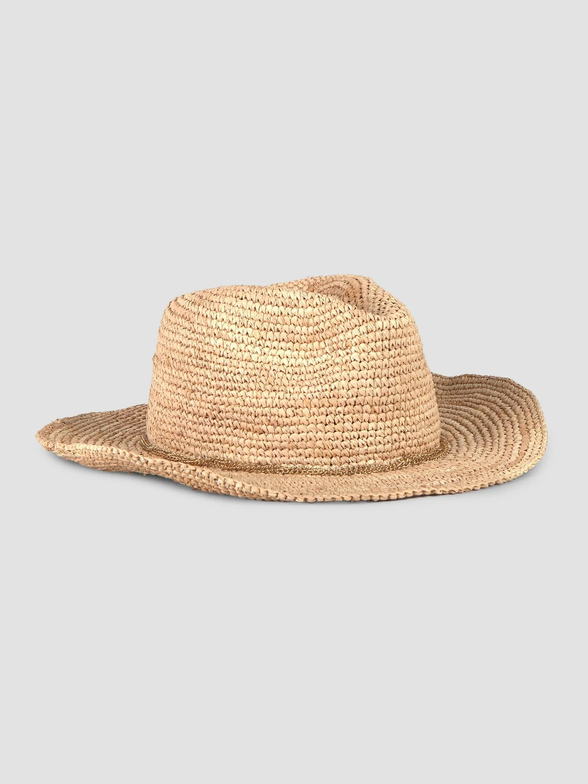 Women's Winona Raffia Cowboy Hat - Camel - 1