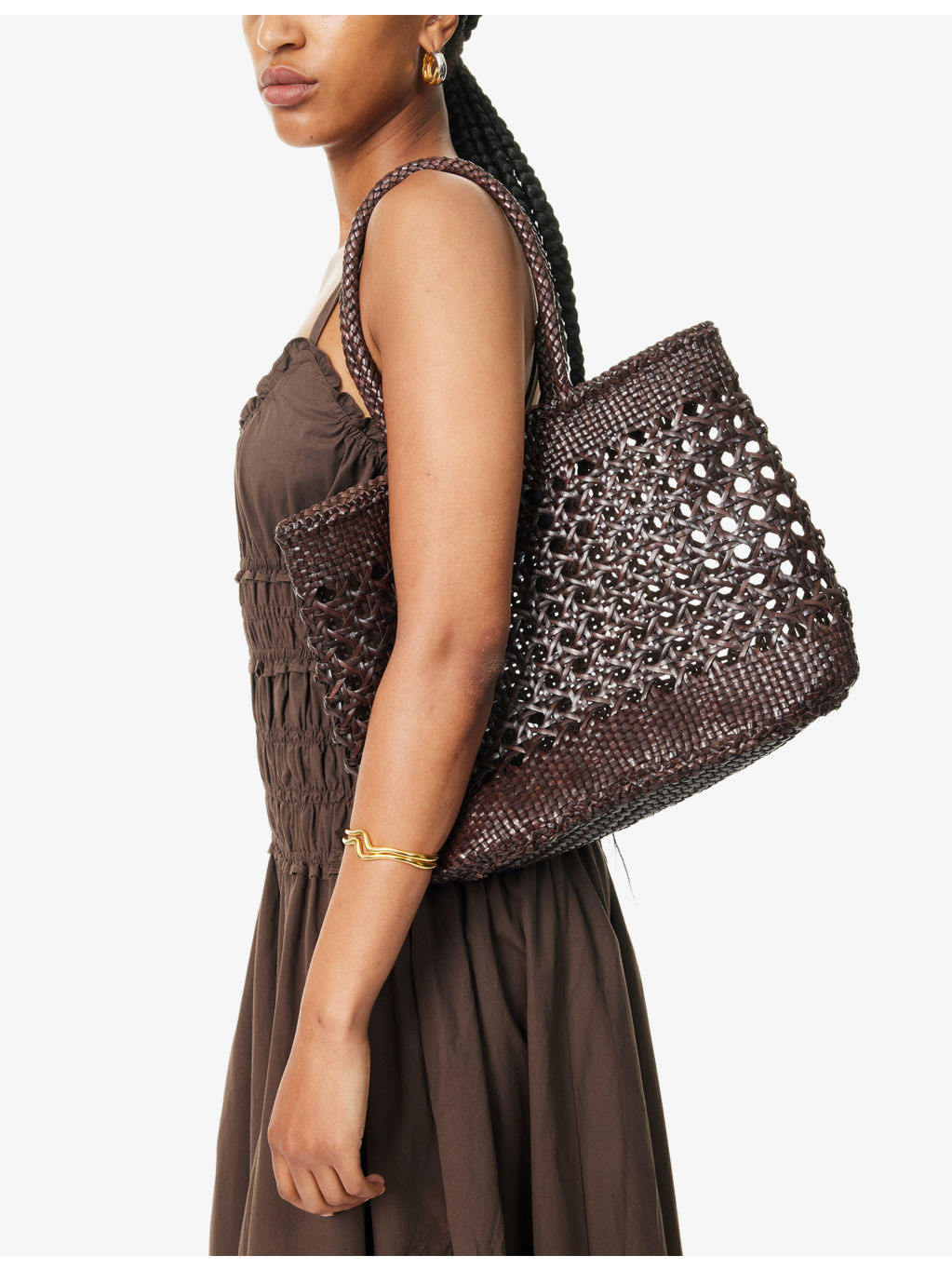 Eclipse Leather Tote Bag - 6