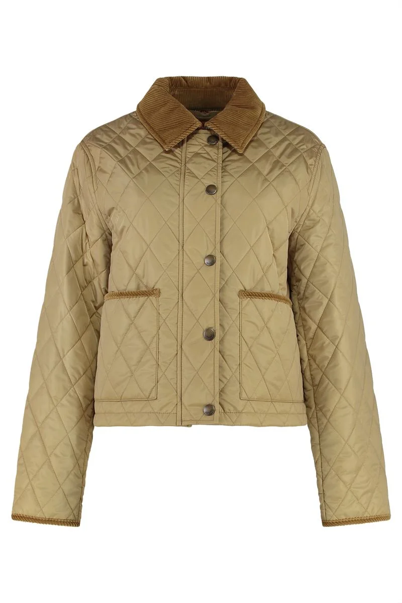Burberry Quilted Jacket With Snaps - 1