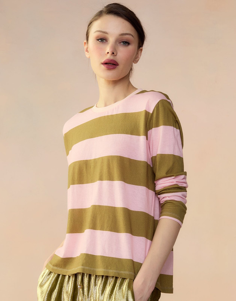 CYNTHIA ROWLEY Long Sleeve Everyday Tee outlook