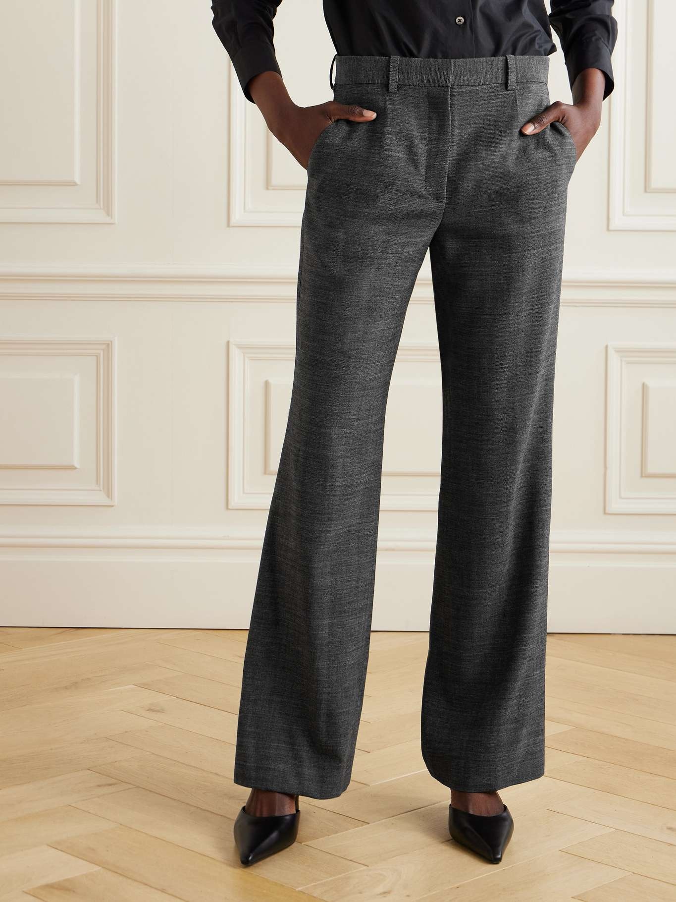 Gandal wool straight-leg pants - 3