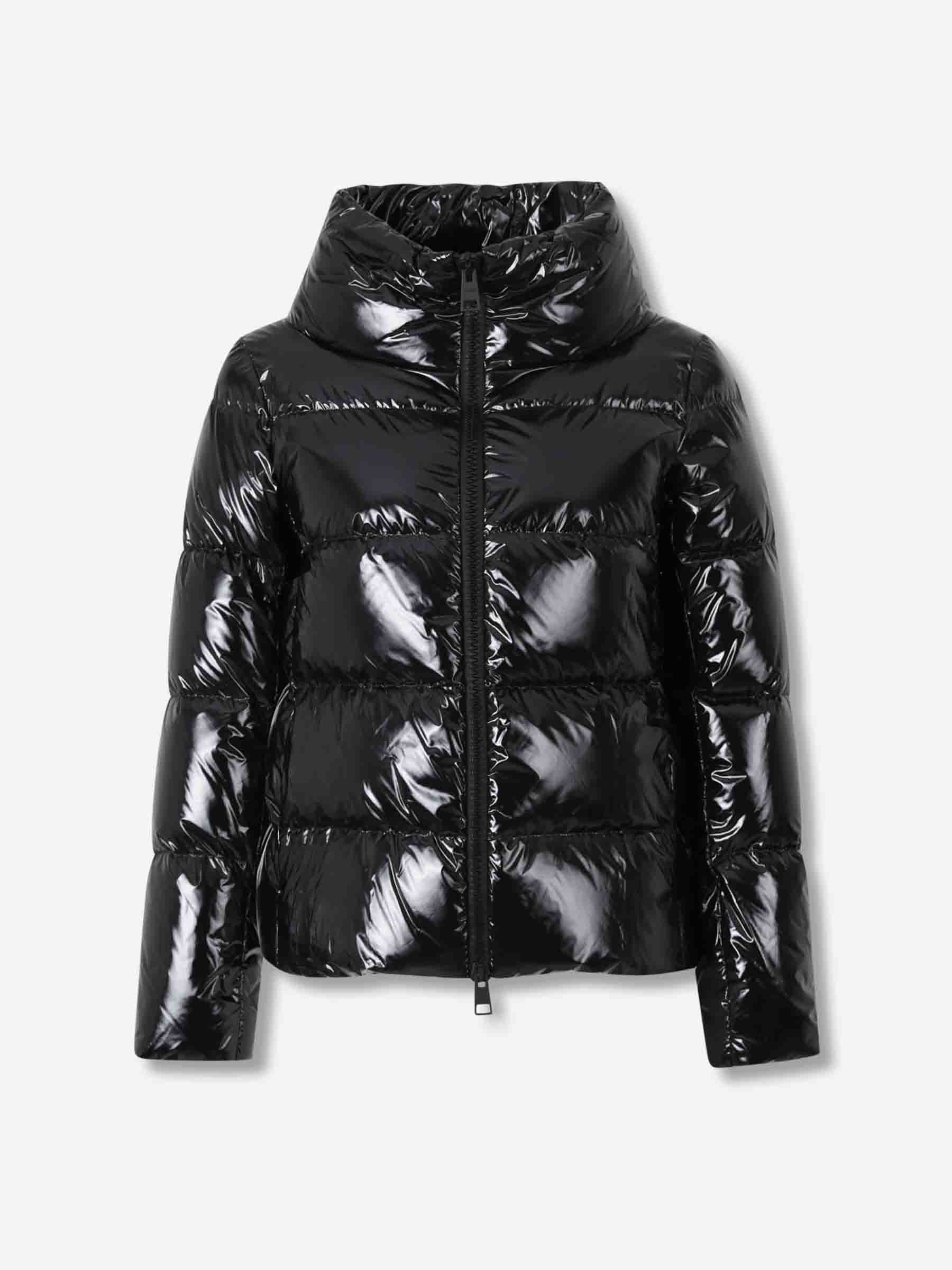 GLOSS SHORT PUFFER - 1