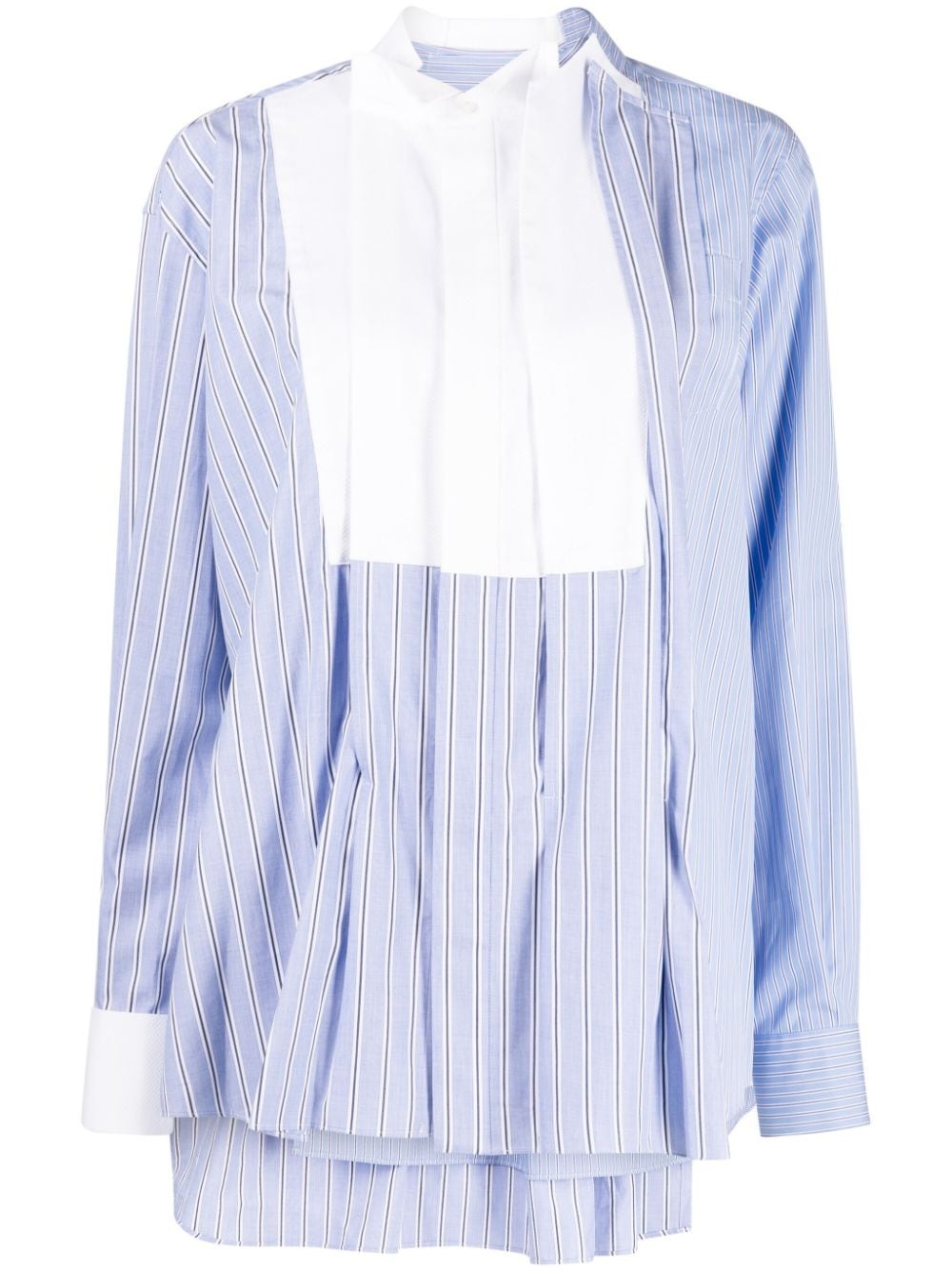 striped cotton shirt - 1