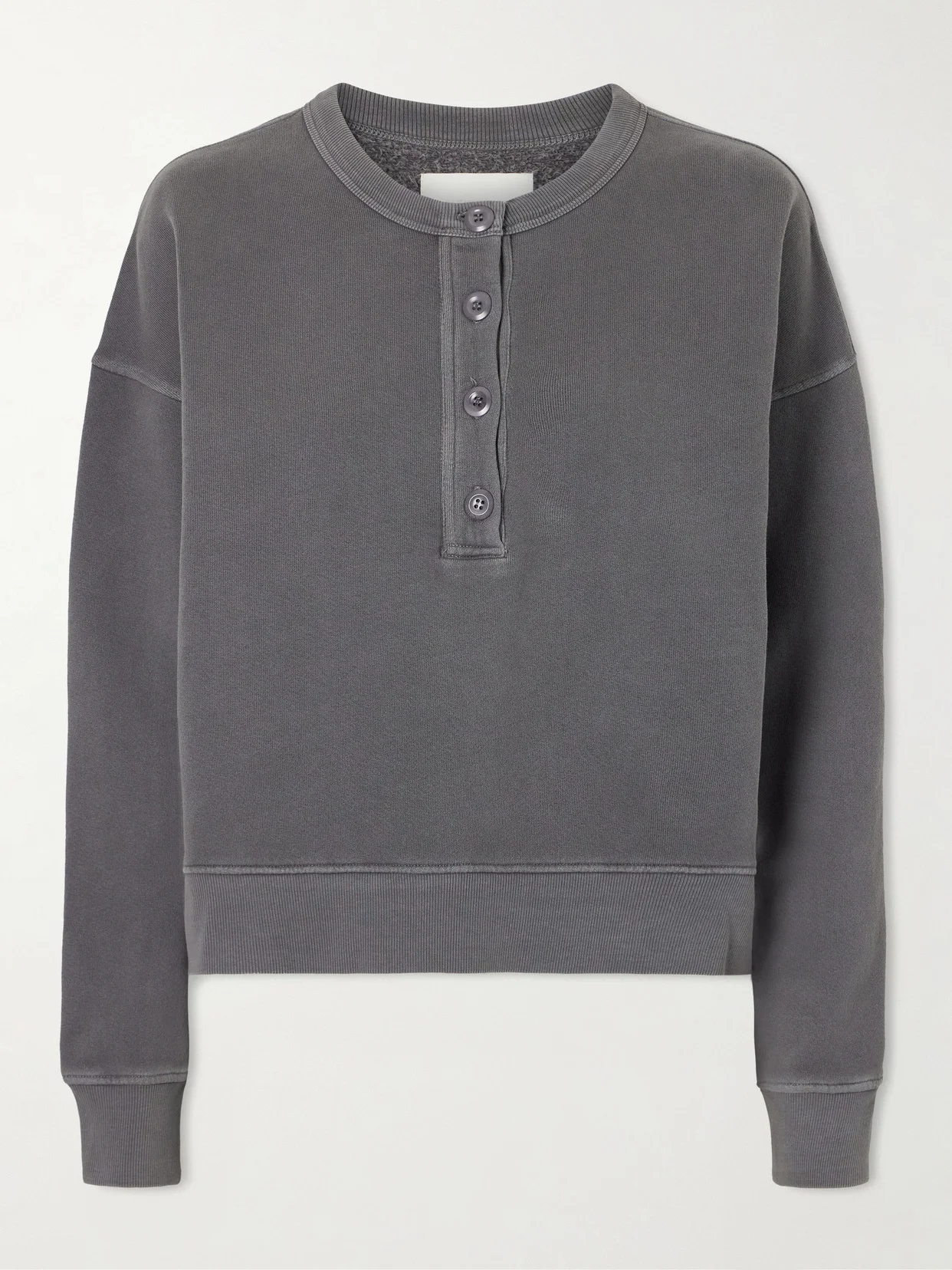 Cotton-blend Fleece Sweatshirt - 1