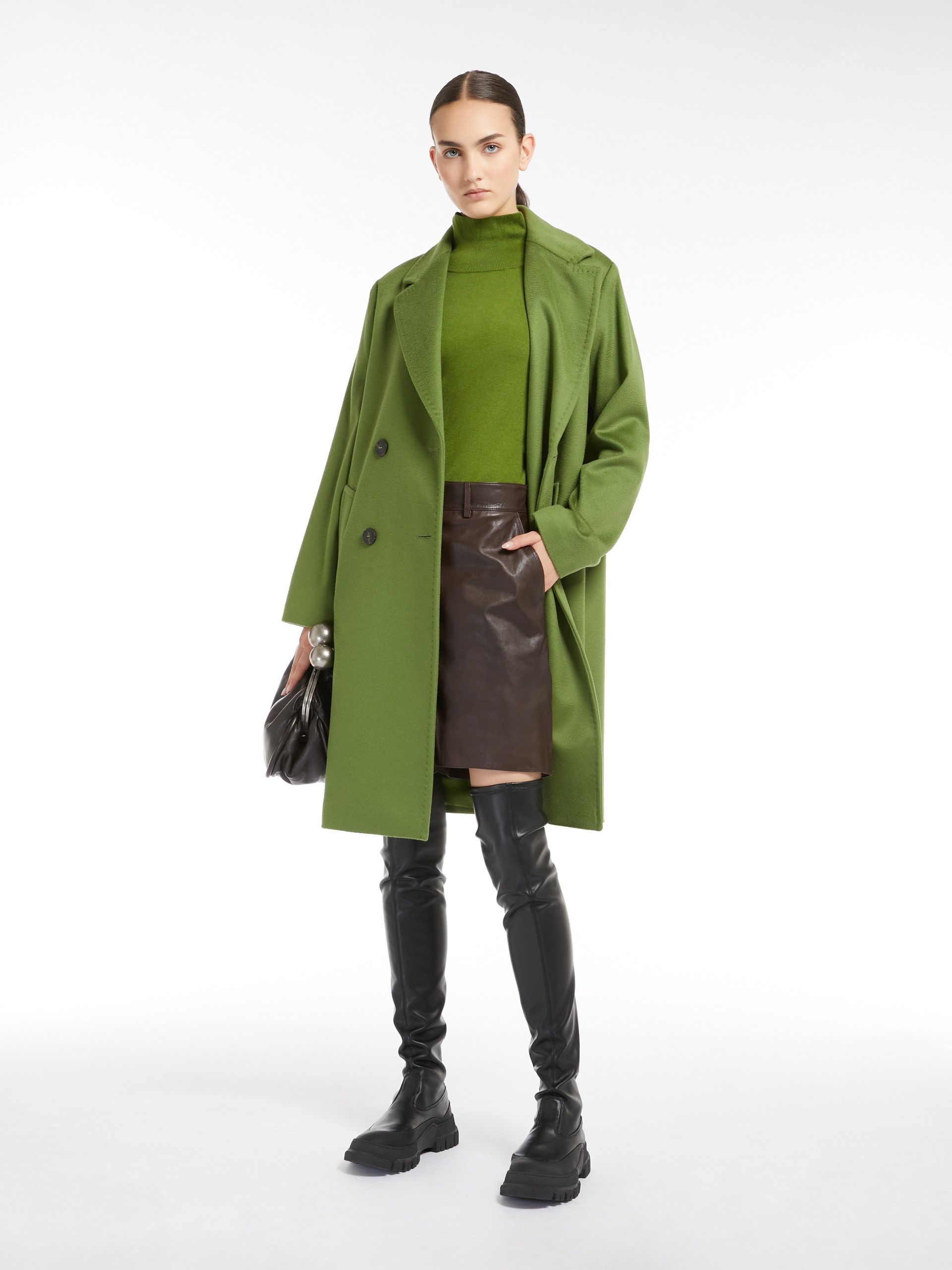 ZUM Double-breasted wool broadcloth coat - 2