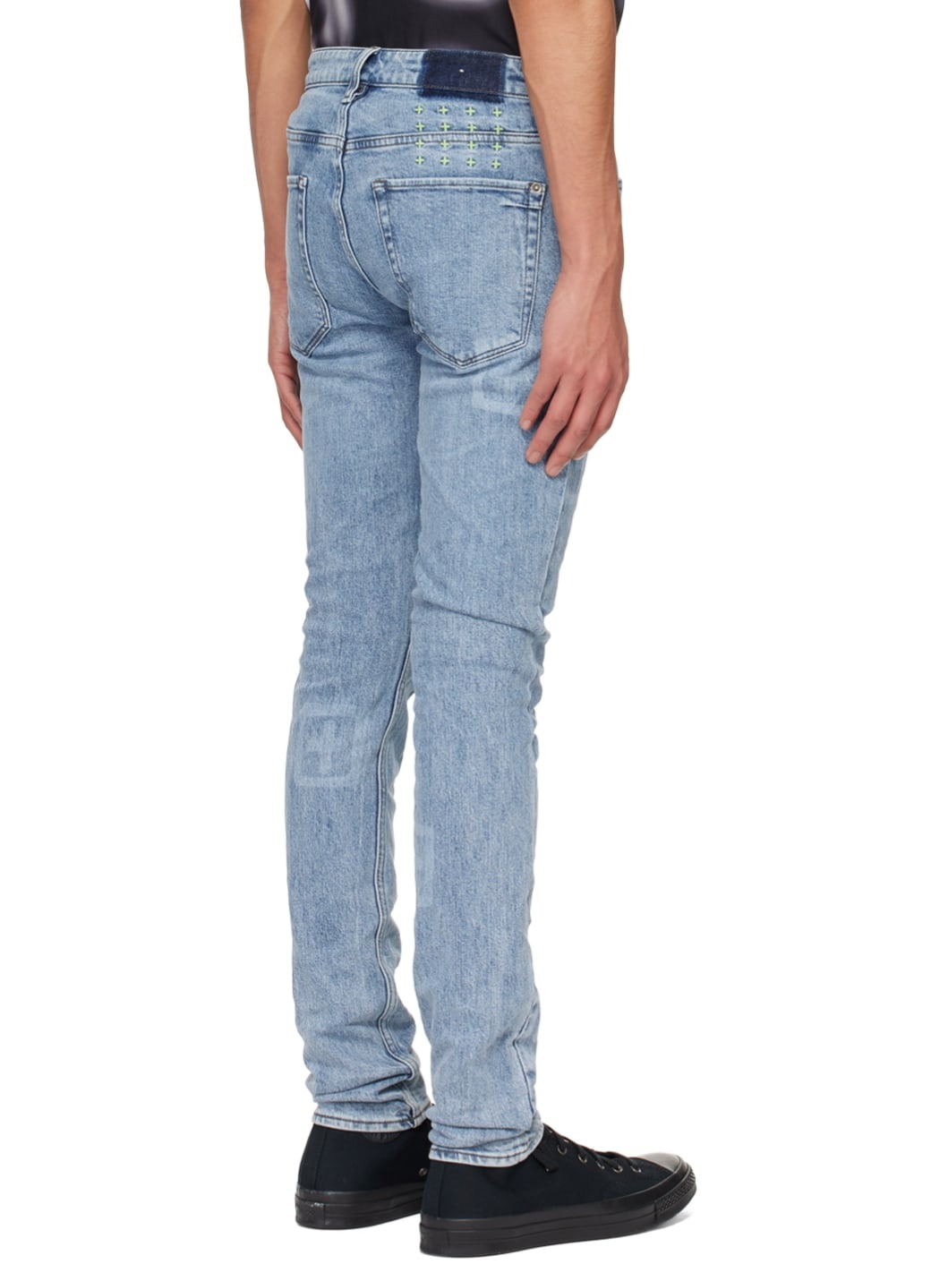 Blue Van Winkle Buzzed Jeans - 3