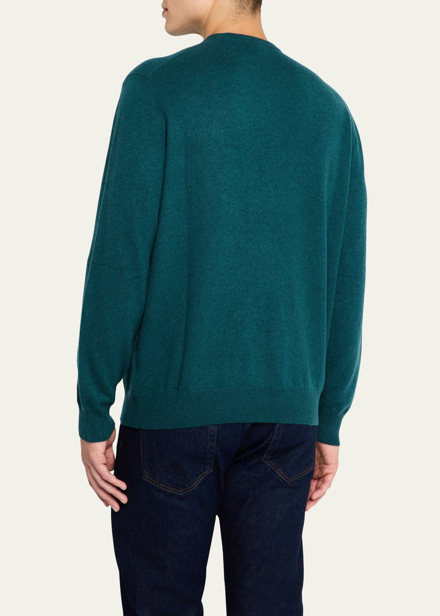 Men's Cashmere Crewneck Sweater - 3