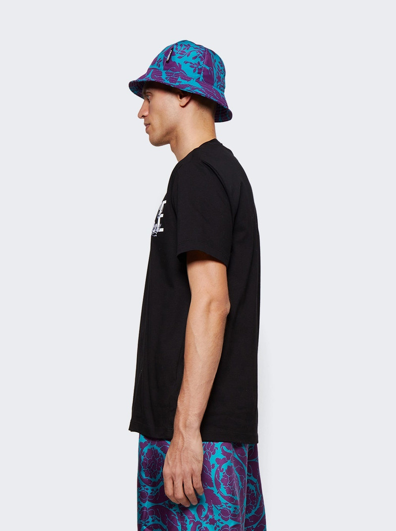 Barocco Silhouette Logo T-shirt Black 4