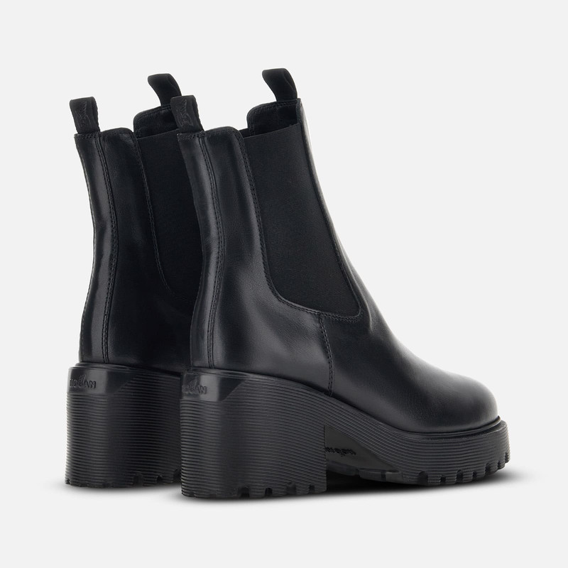 HOGAN Chelsea Boots Hogan H649 Black outlook