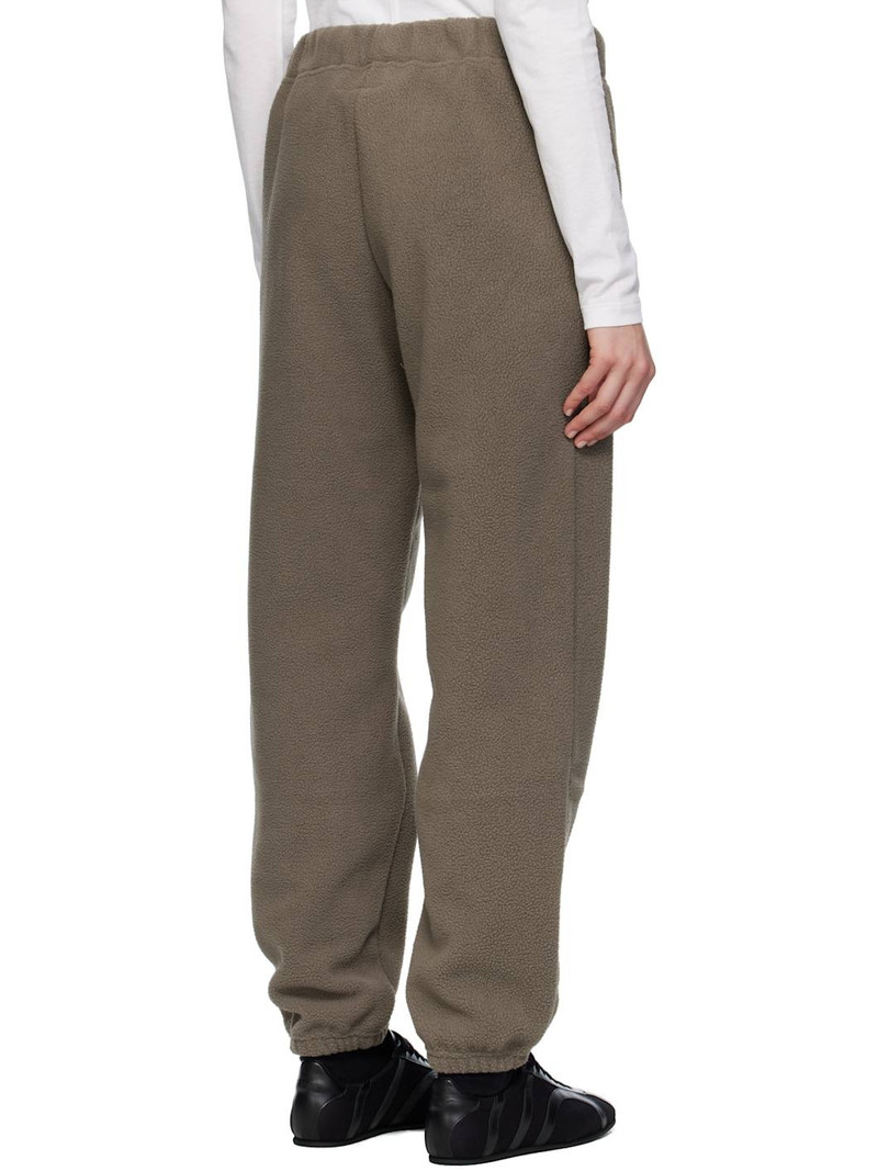 Taupe Fleece Sweatpants 3