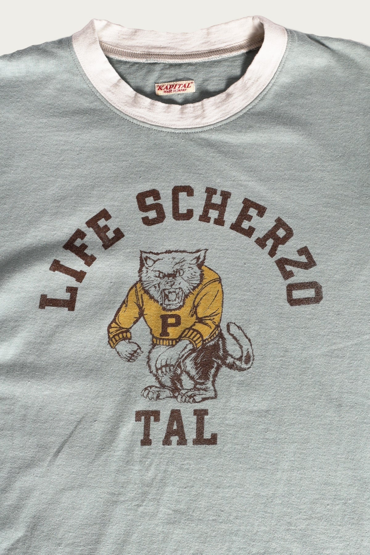 20/-Jersey RINGER-T (College CAPITAL) - Blue - 2