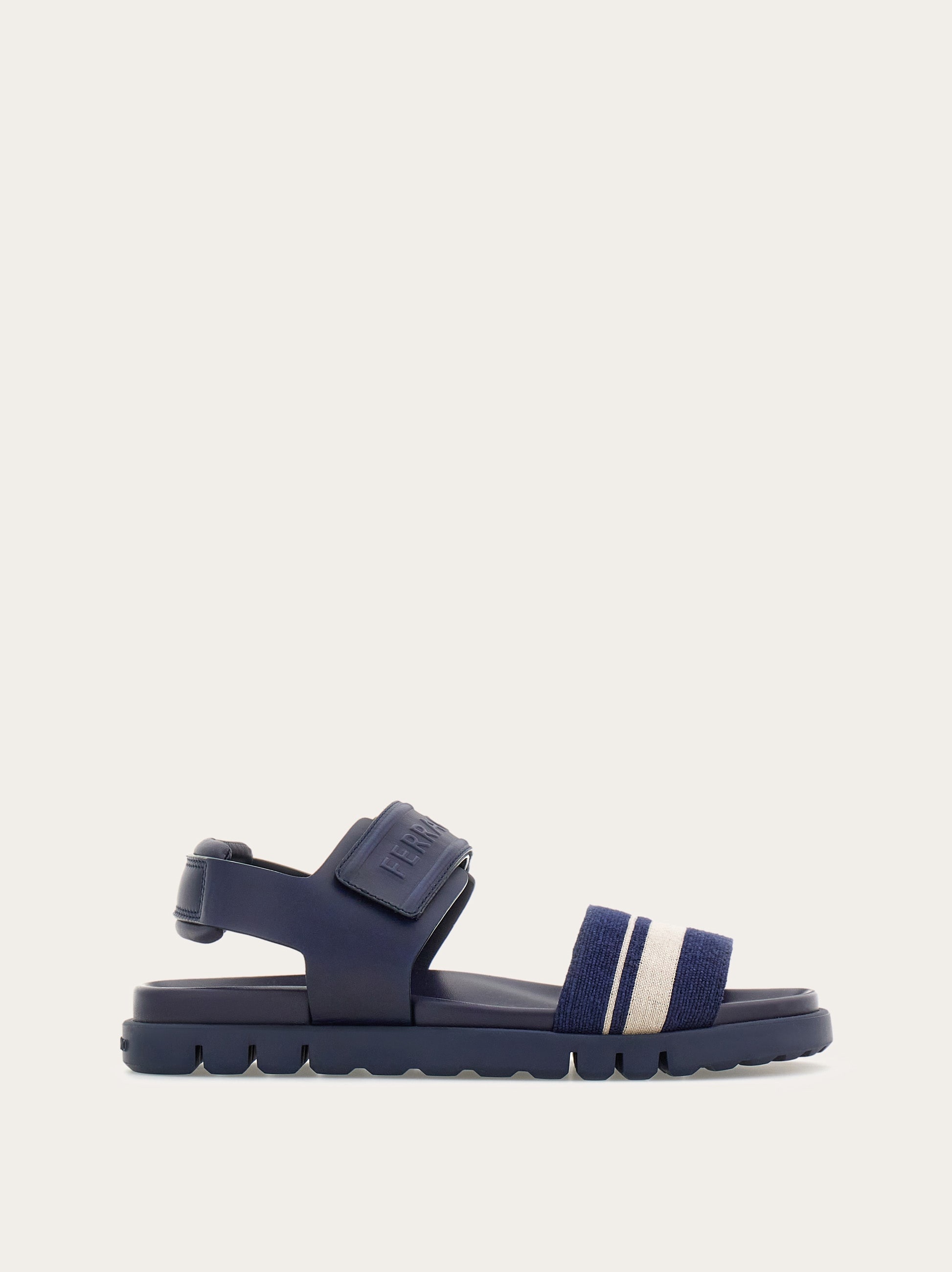 Sandal with velcro fastening - 1