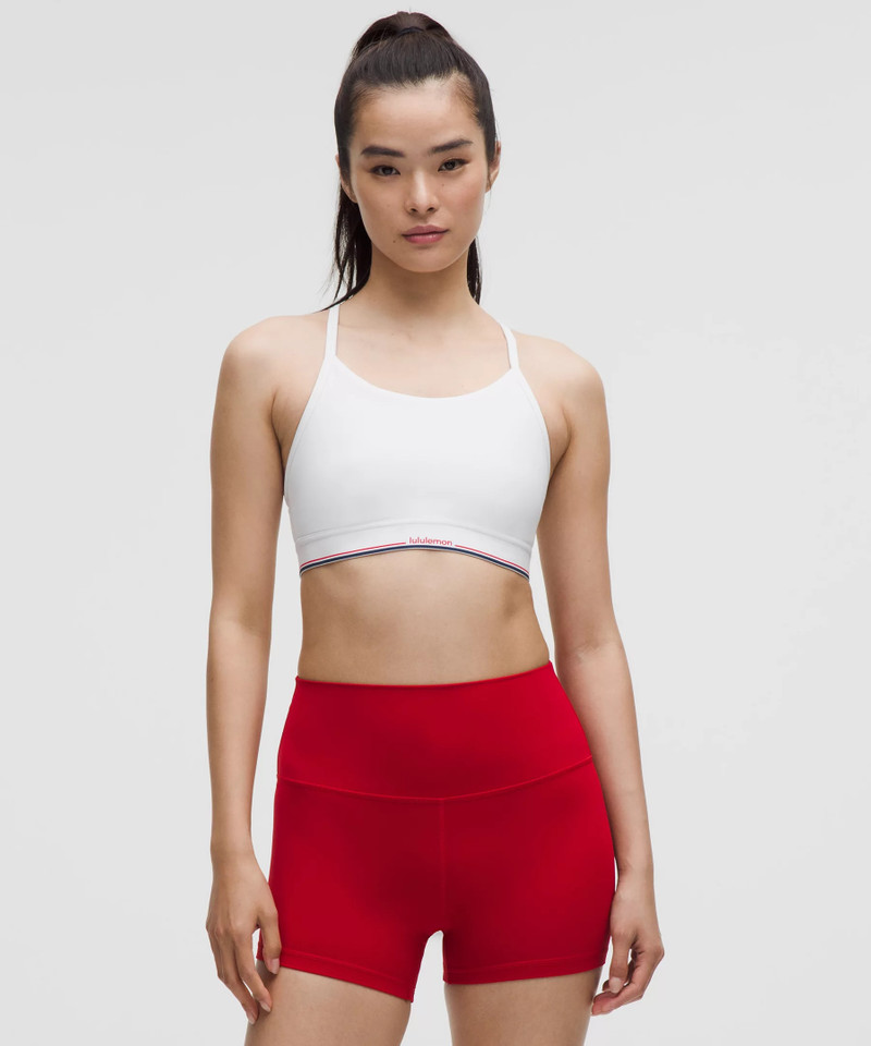 Flow Y Mid-Support Bra Logo *B/C Cup 1