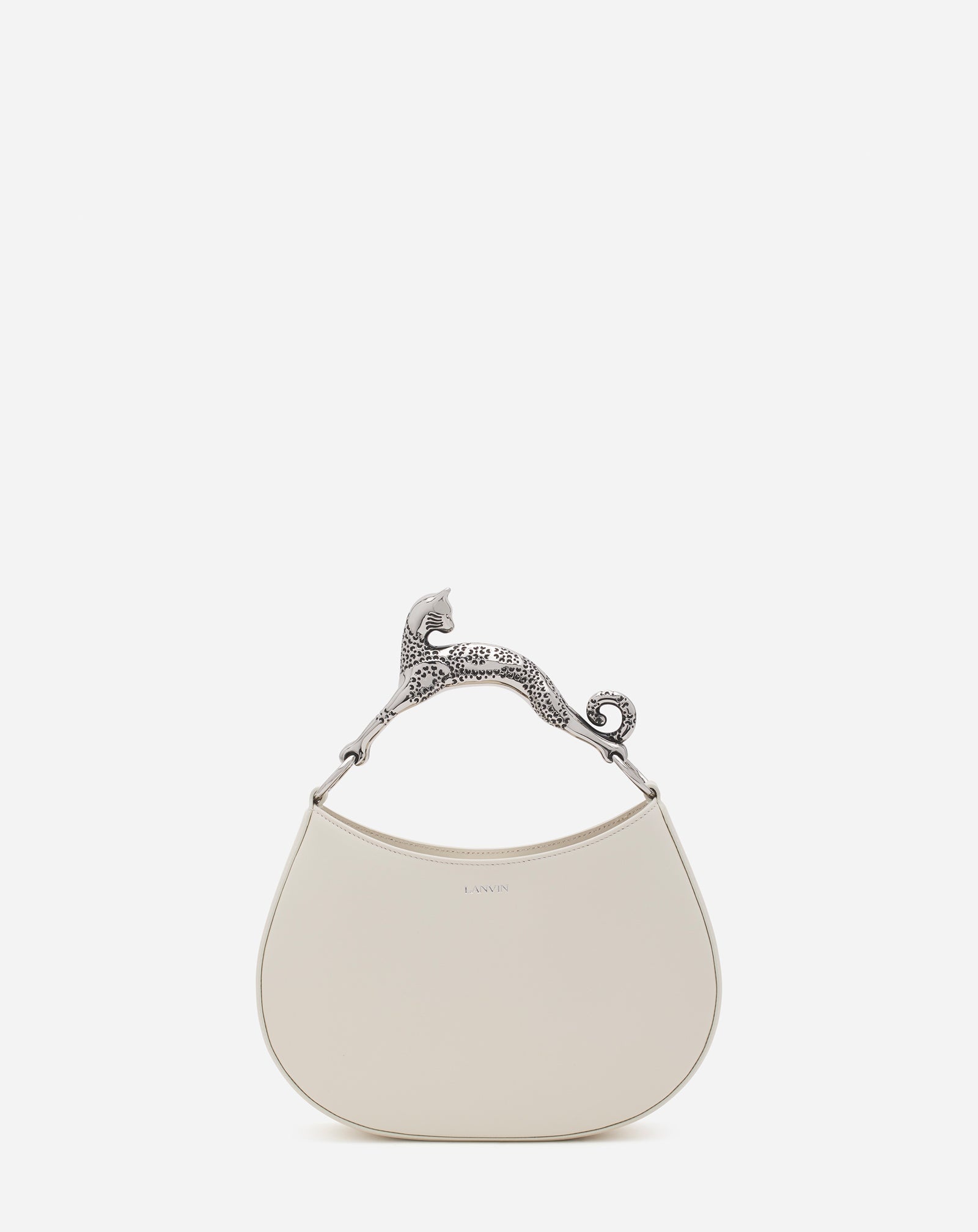 LEATHER SM HOBO CAT BAG - 1