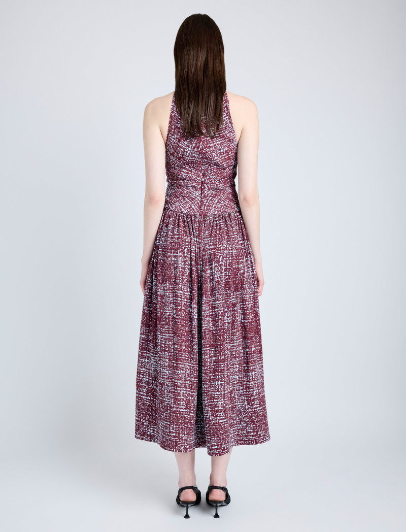 Lola Dress in Printed Viscose Crepe 4