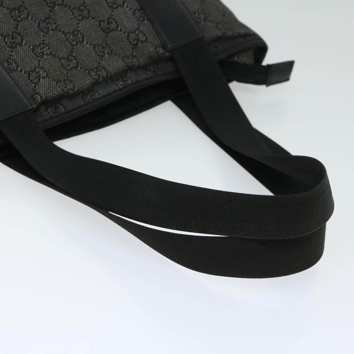 GUCCI GG Canvas Tote Bag Black - 6