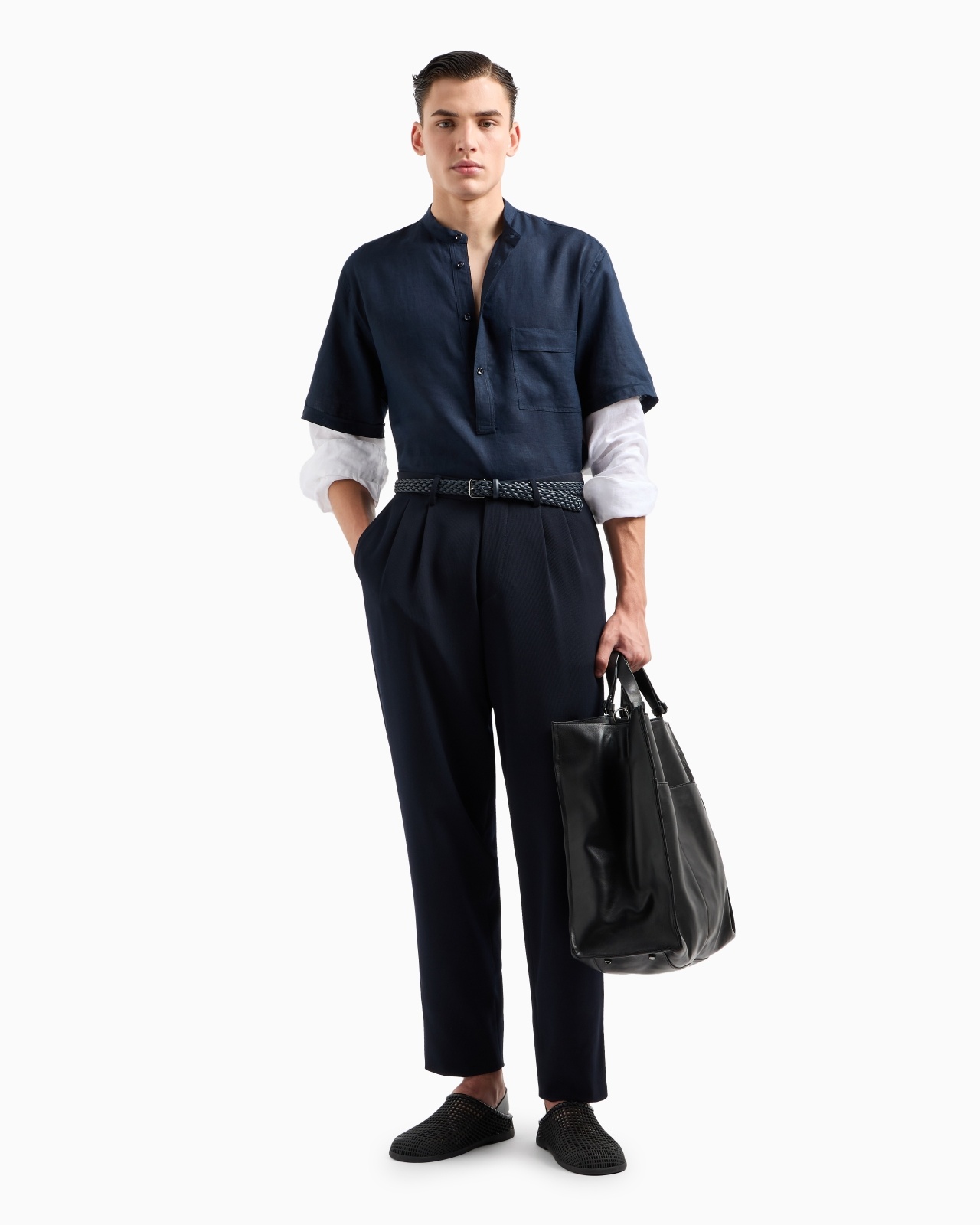NAPPA-LEATHER SHOPPER BAG - 6