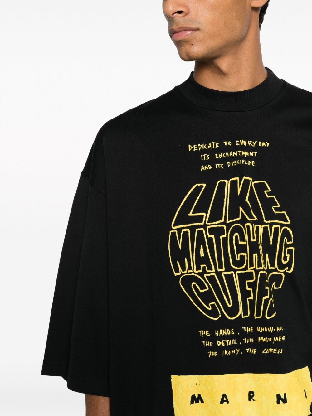 slogan-print cotton T-shirt - 5