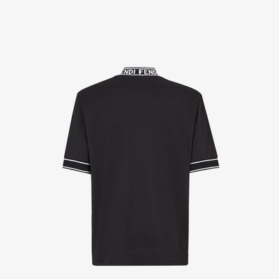 FENDI Black cotton T-shirt outlook