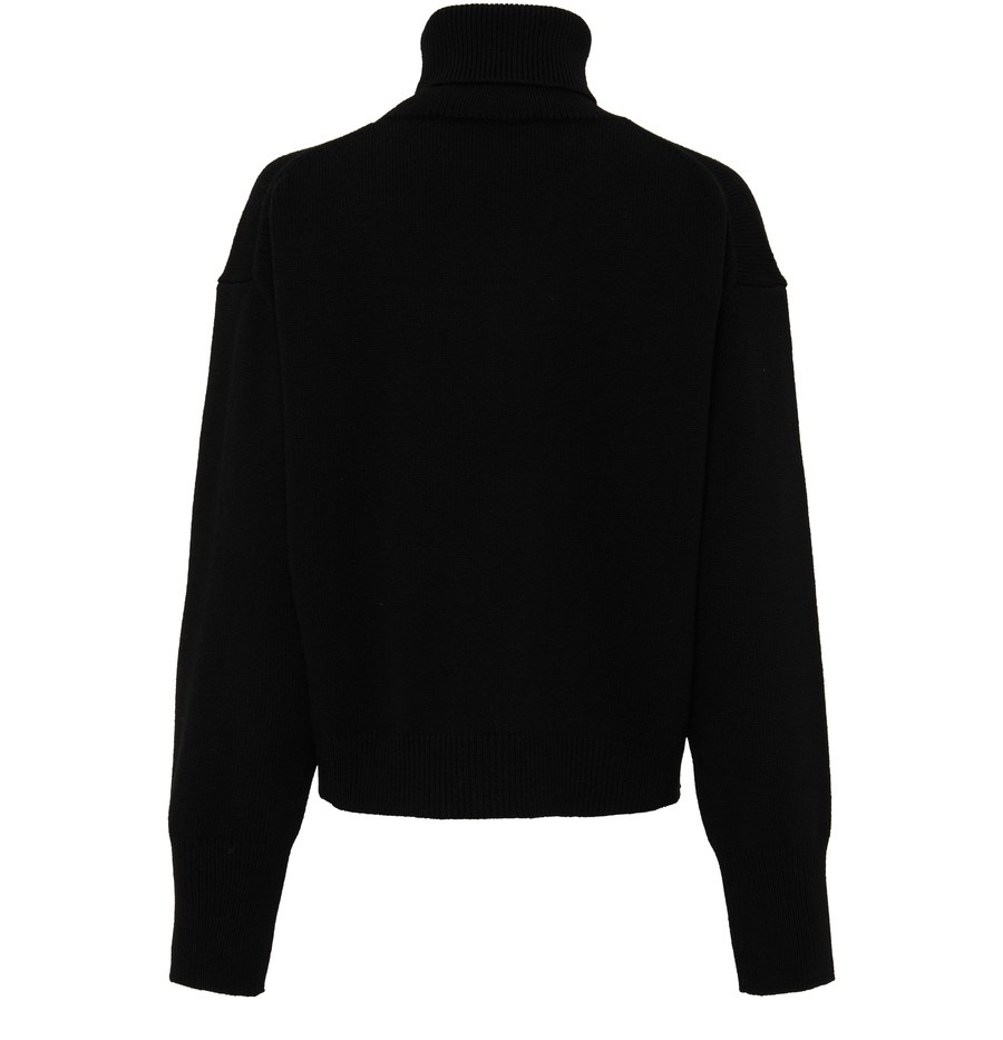 Turtle neck crest jumper - 3