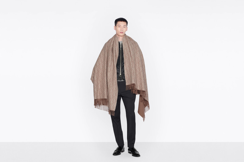 Dior Oblique Double-Sided Blanket 7