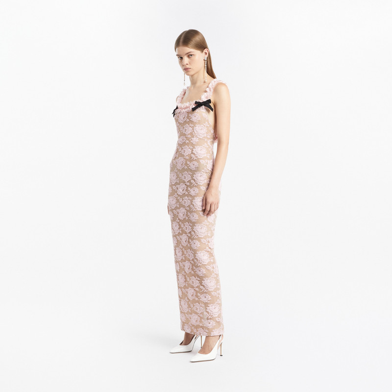 LACE EVENING SLIP DRESS 3