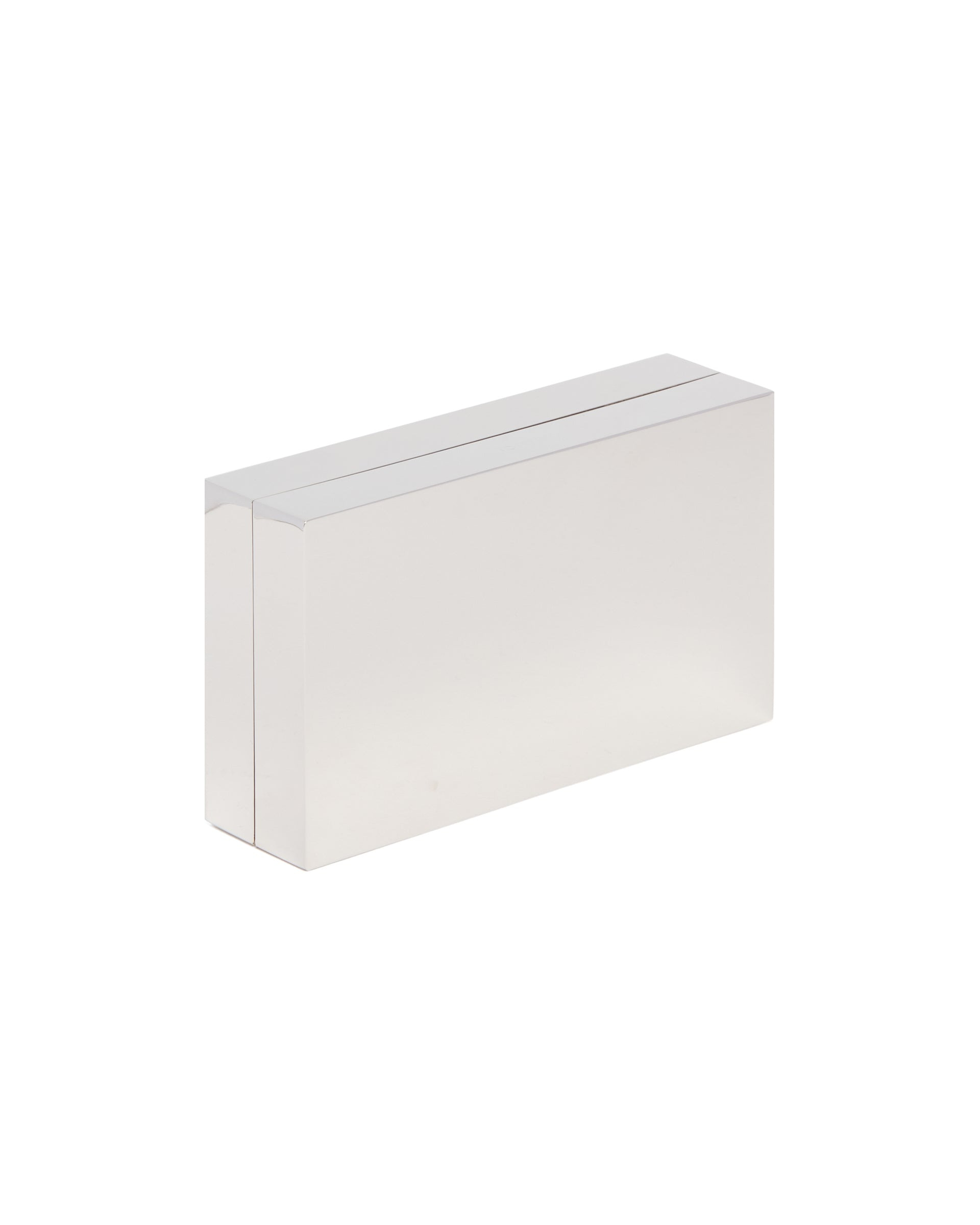 Silver Metal Clutch - 6