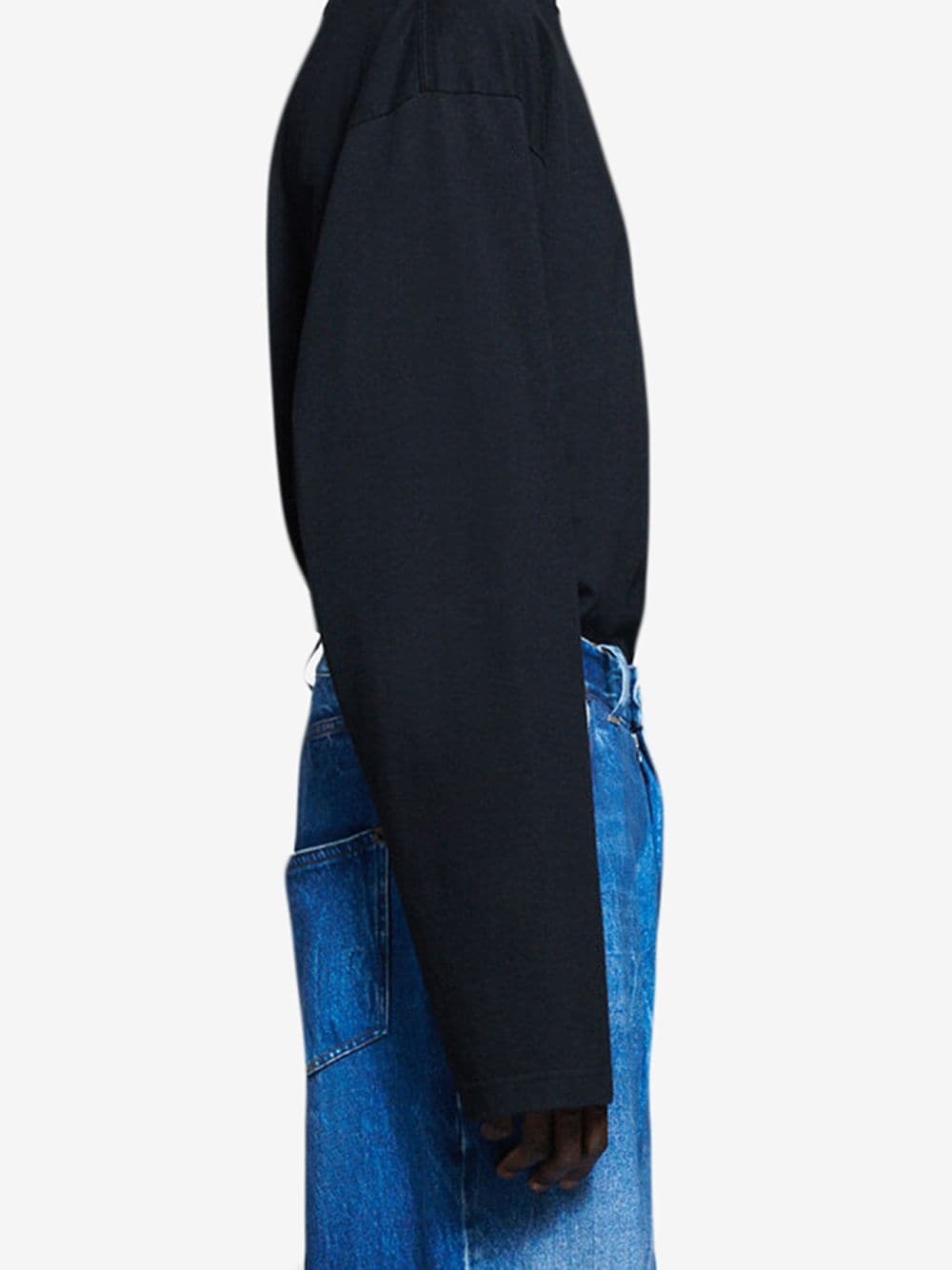 relaxed-leg denim jeans - 4