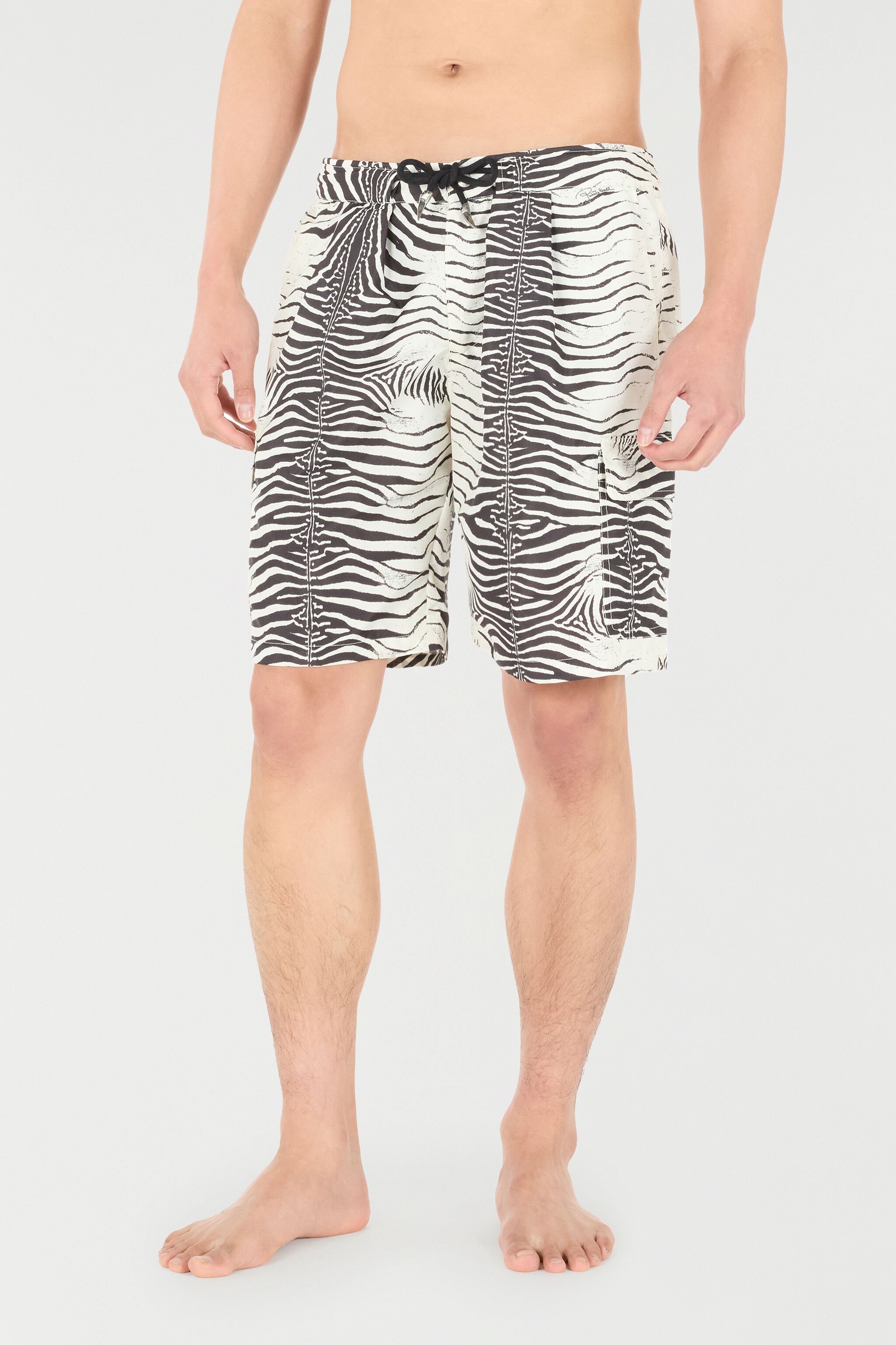 Zebra-Print Swim Shorts - 3