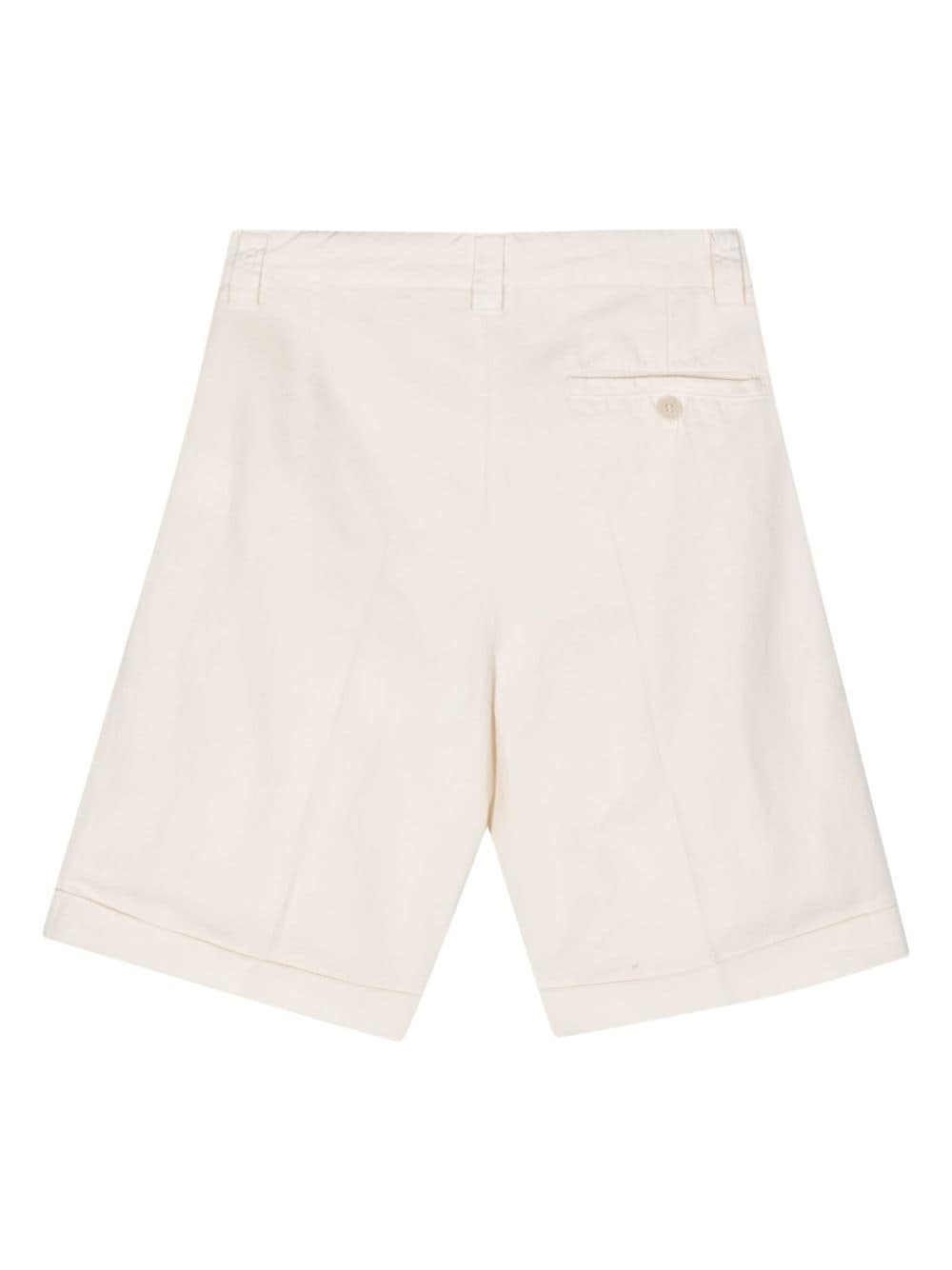 pleated chino shorts - 2