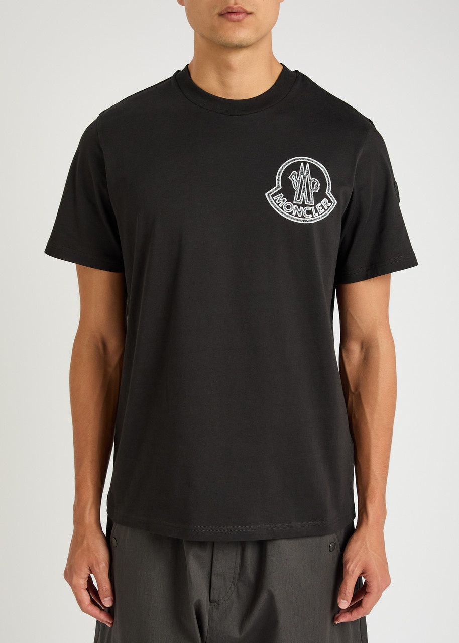 Moncler New Badge Logo-print Cotton T-shirt - 2