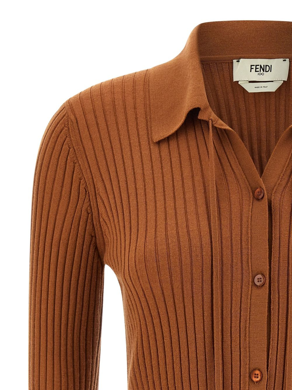 ribbed logo-intarsia knitwear - 4