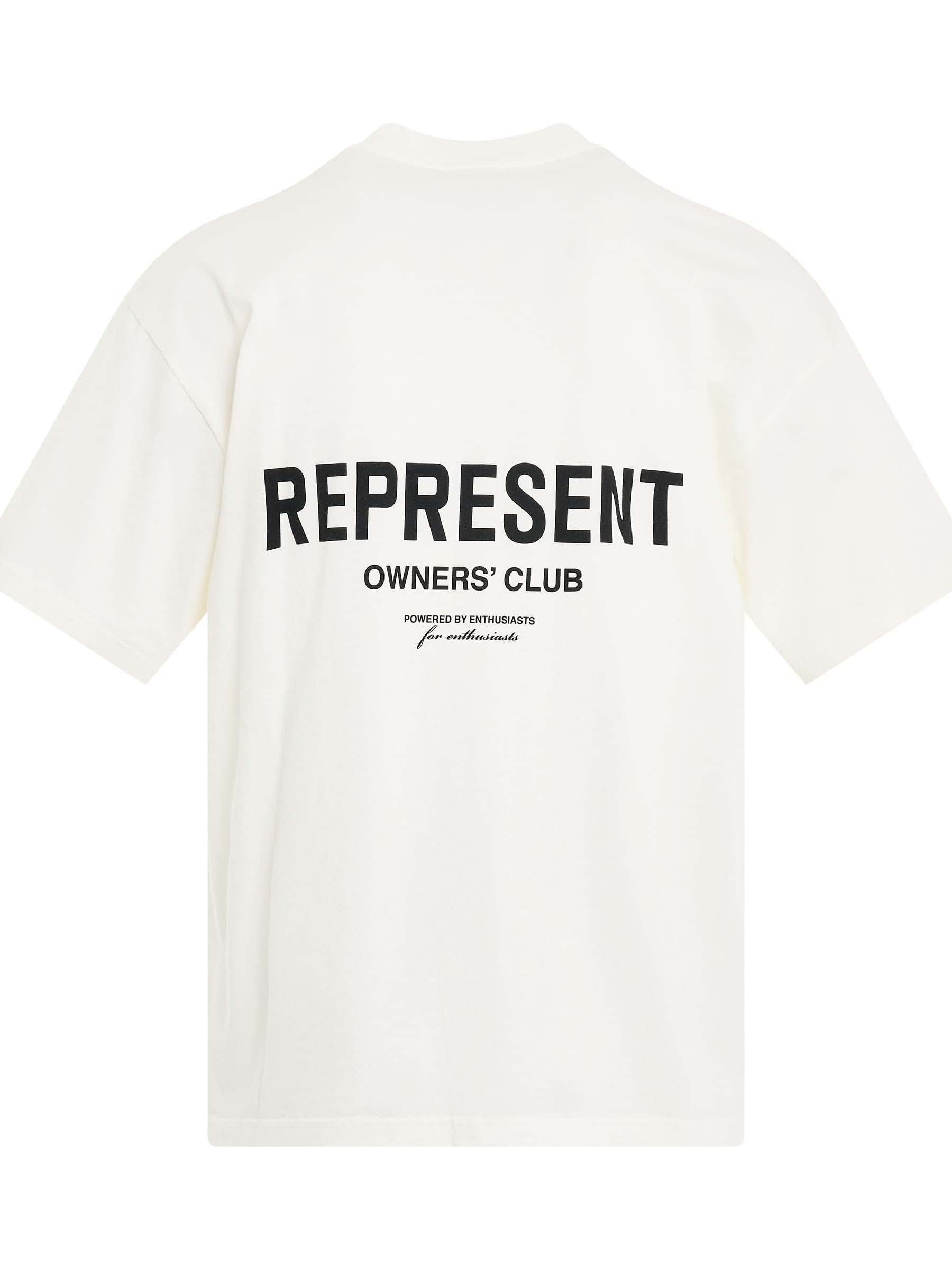 New Represent Owners Club T-Shirt in Flat White - 4