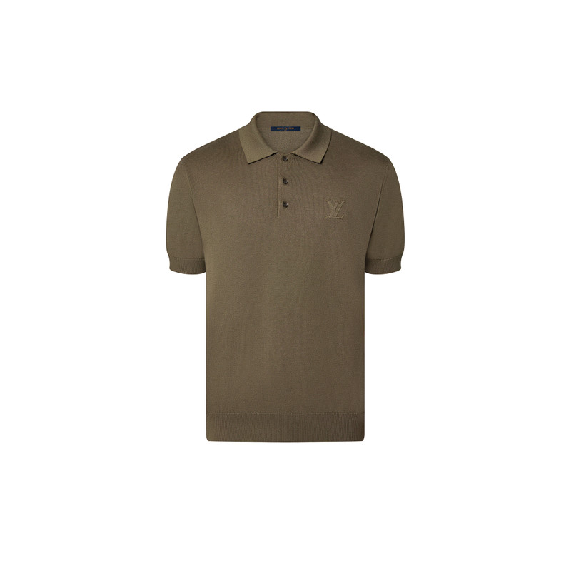 Cashmere And Cotton Blend Short-Sleeved Polo 1