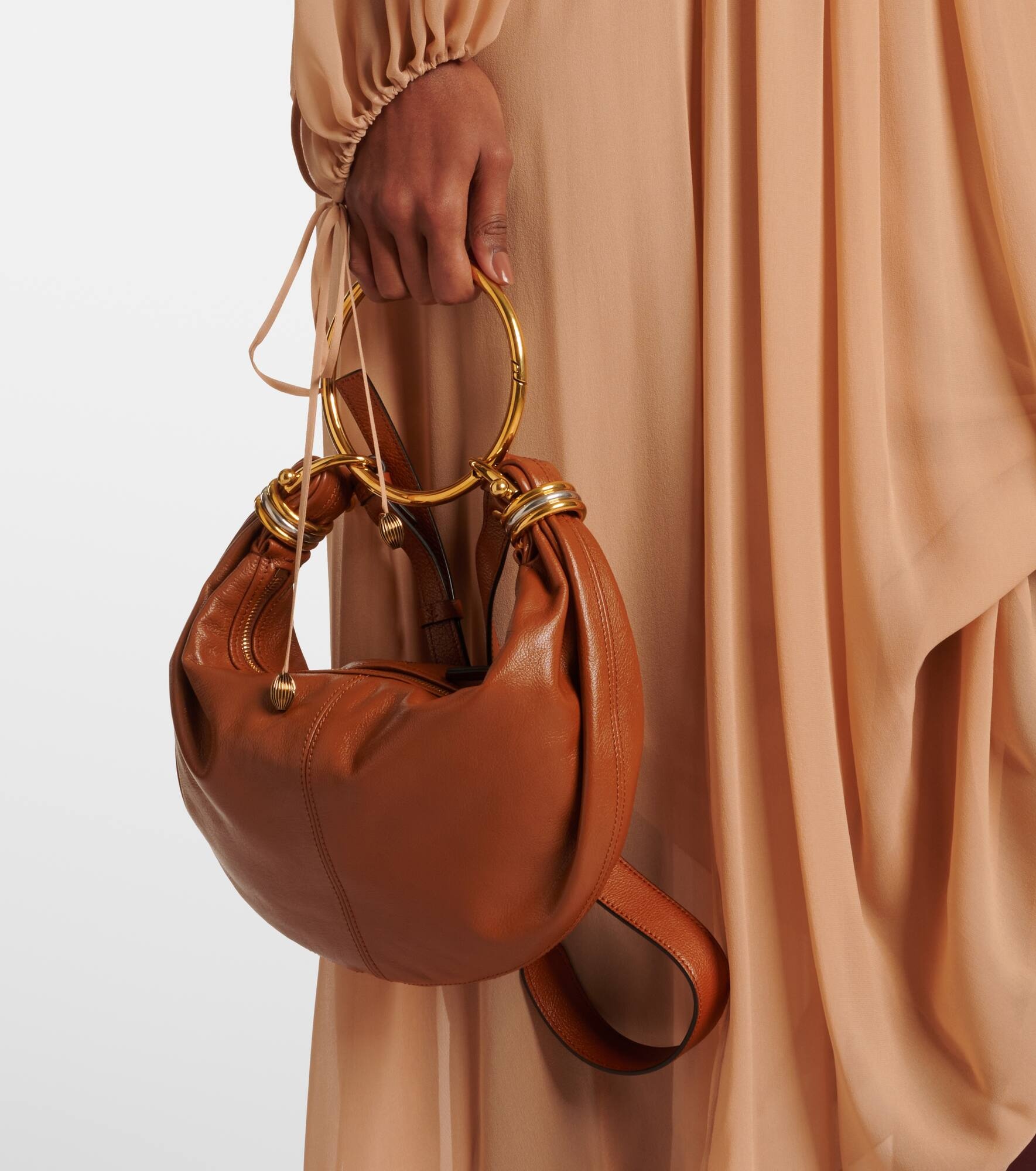 Bracelet Small leather shoulder bag - 7