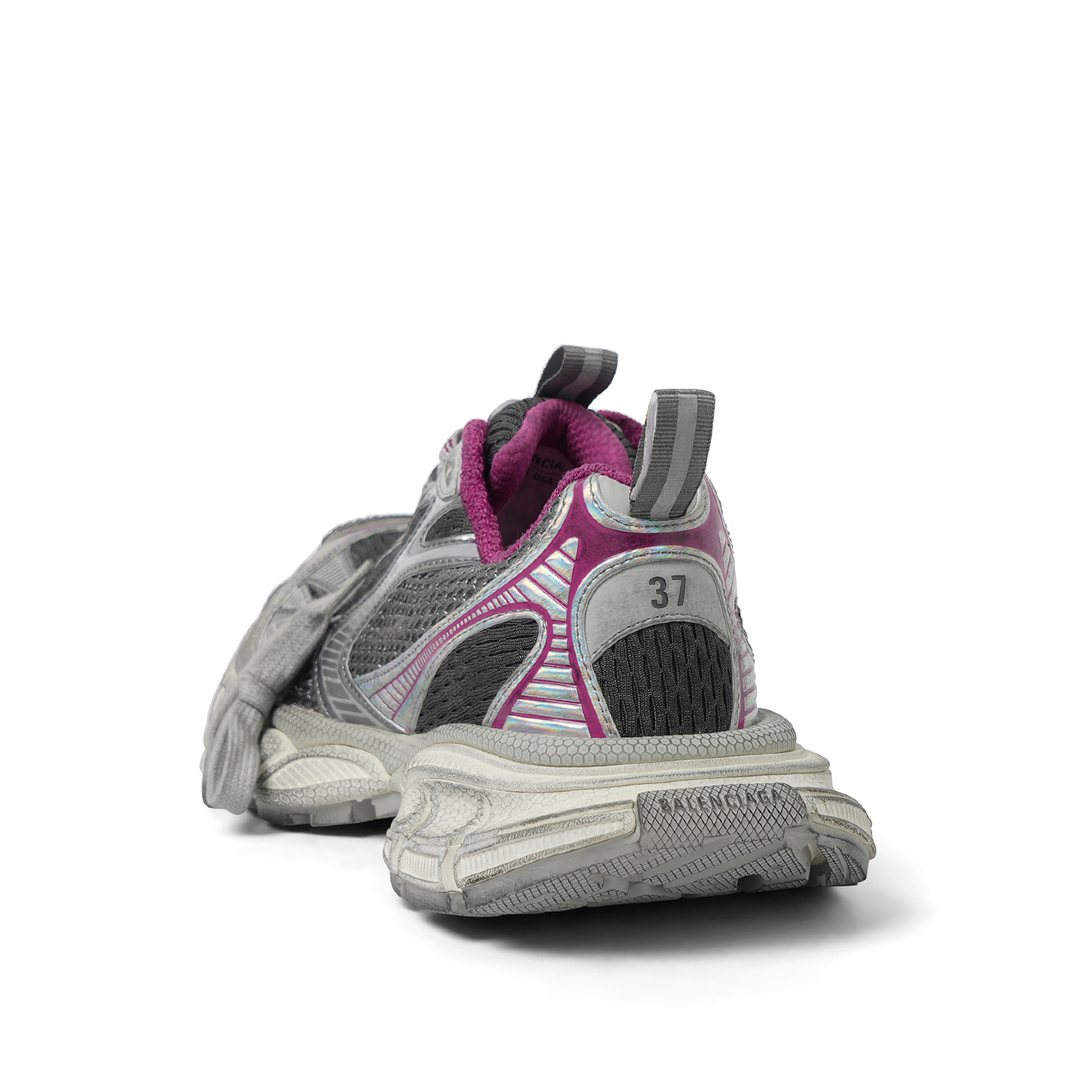 3XL Sneaker in Grey/White/Pink - 3