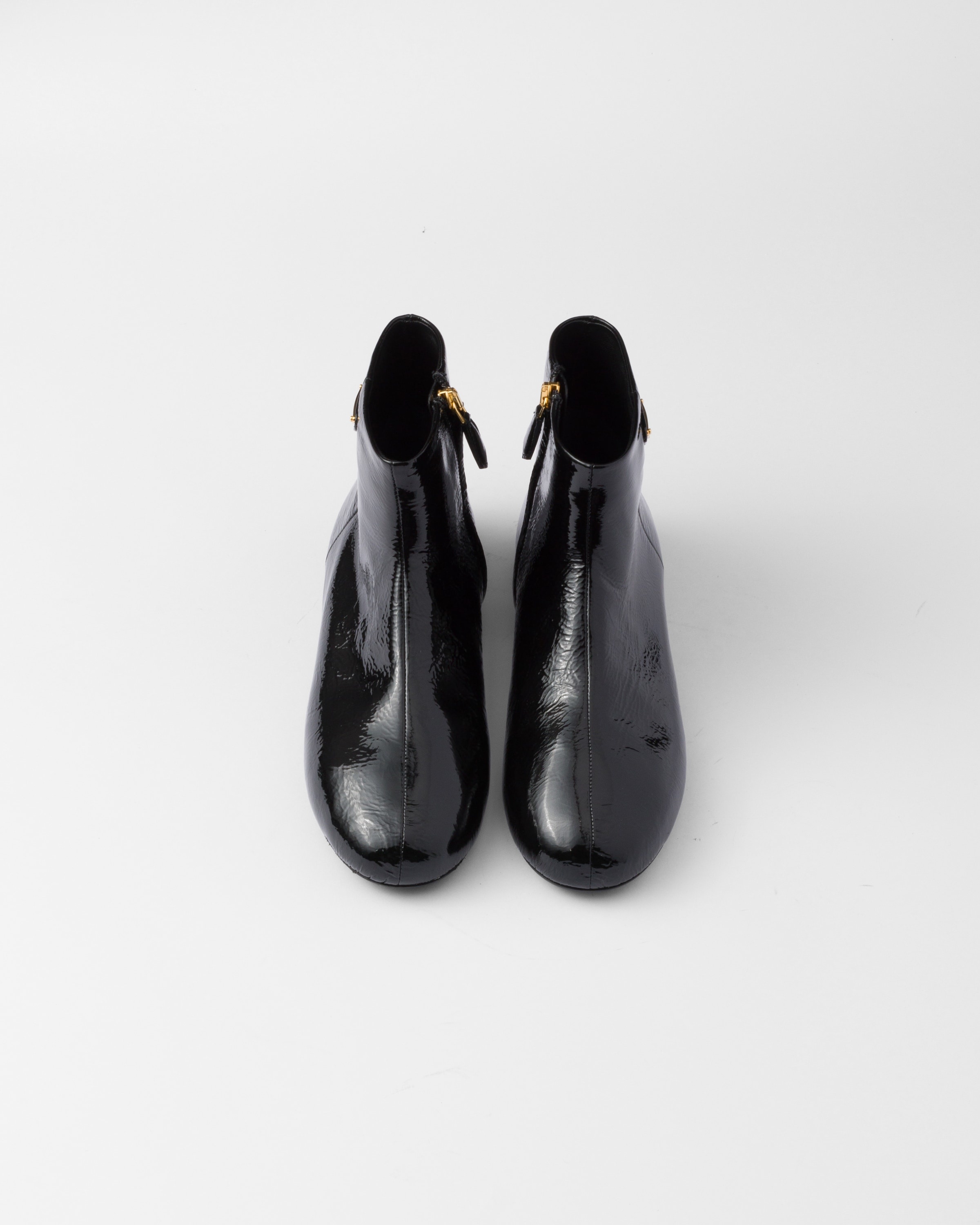 Patent leather booties - 4