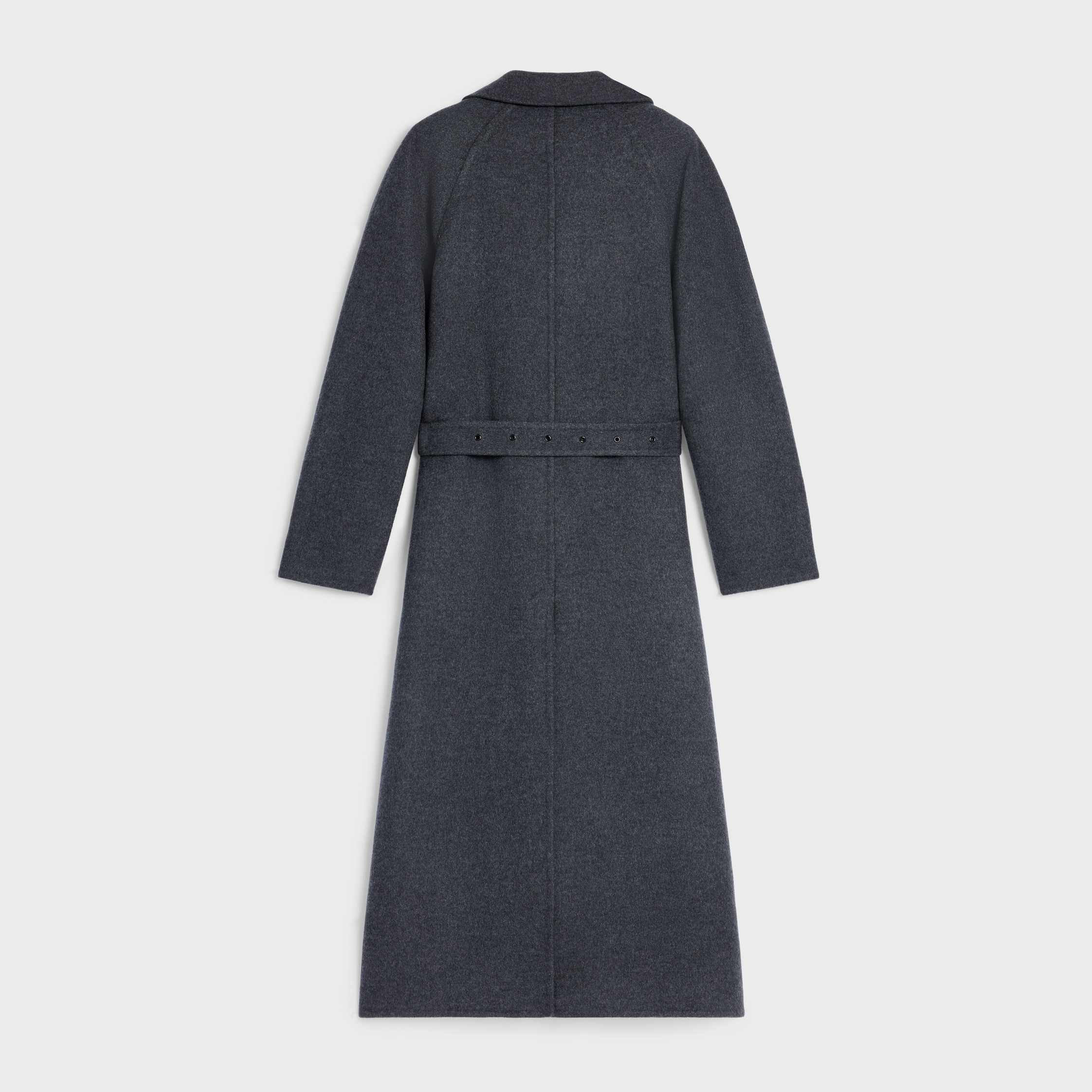 wrapped coat IN double-face wool cashmere - 2
