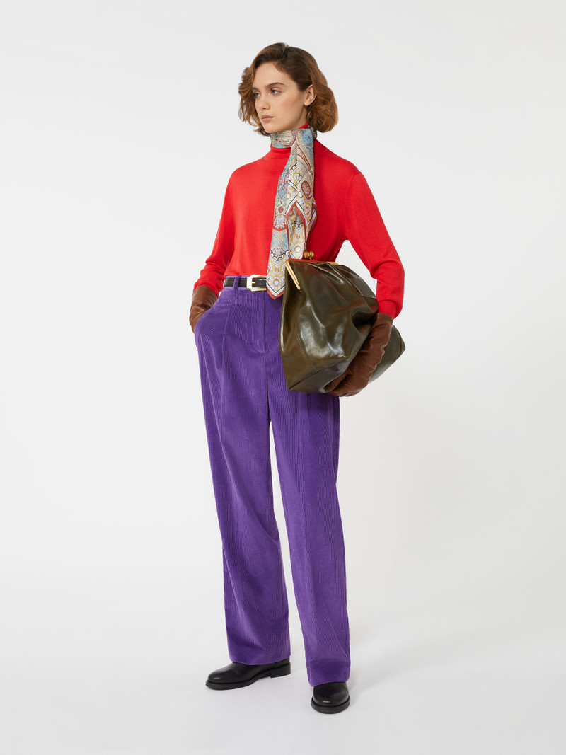 WEEKEND Max Mara DIRCE Wool and silk yarn turtleneck outlook