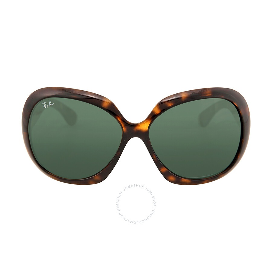 Ray Ban Jackie Ohh II Green Classic Butterfly Ladies Sunglasses RB4098 710/71 60 - 1