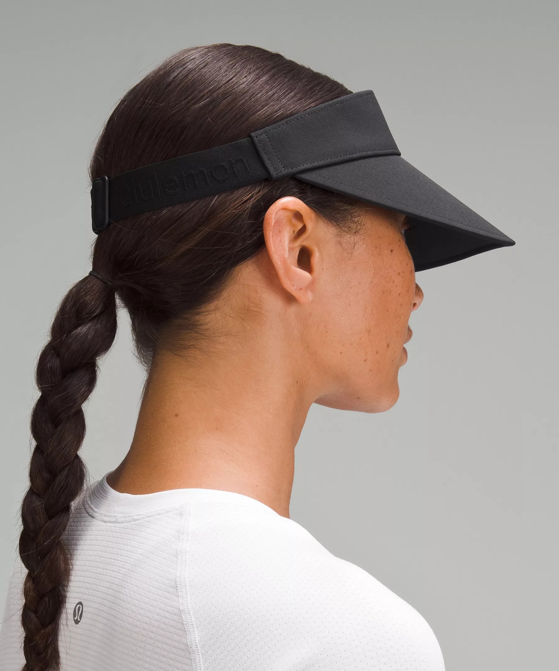 Women's Fast Paced Wide Band Running Visor - 3