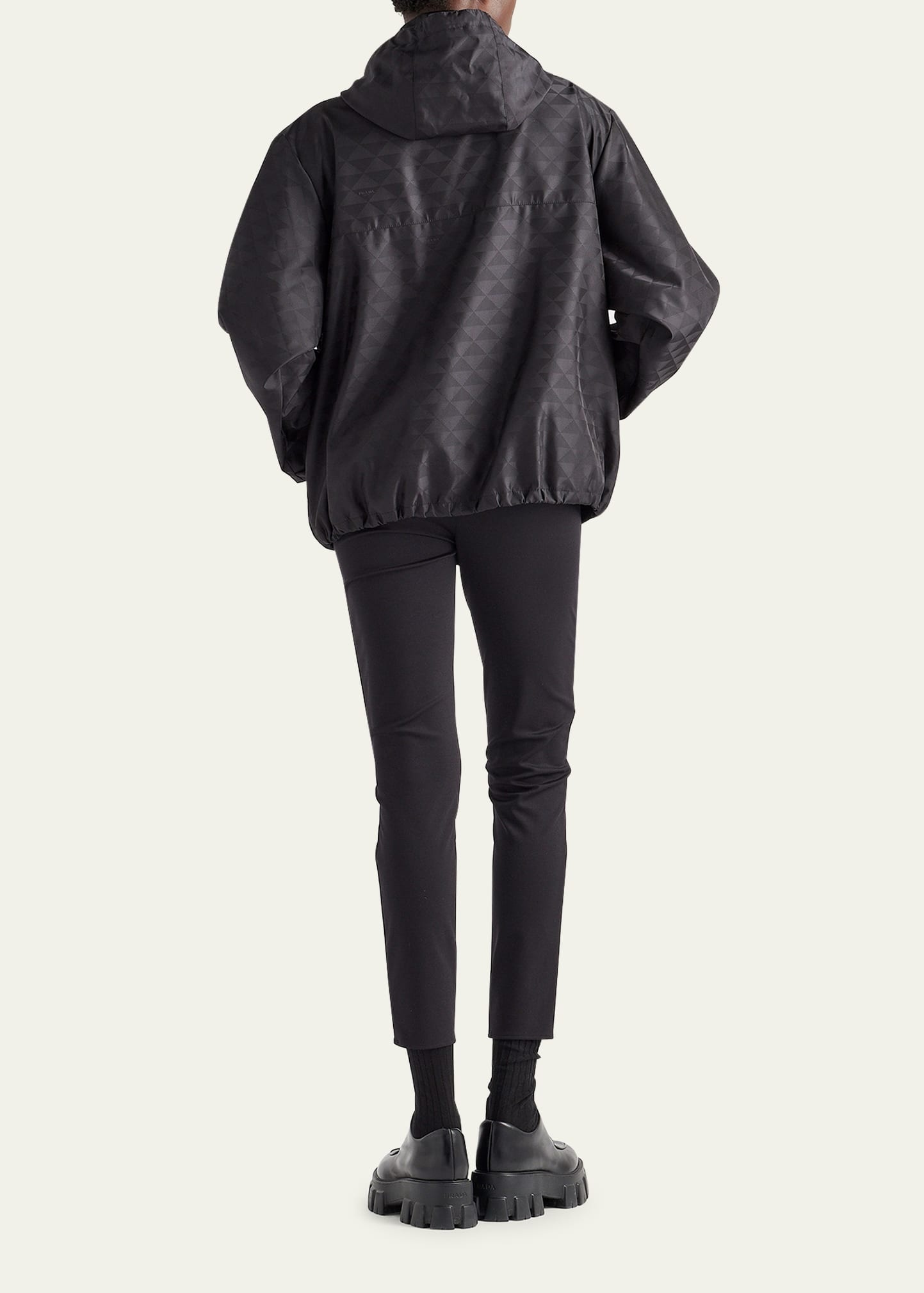 Printed Nylon Zip-Front Jacket - 3