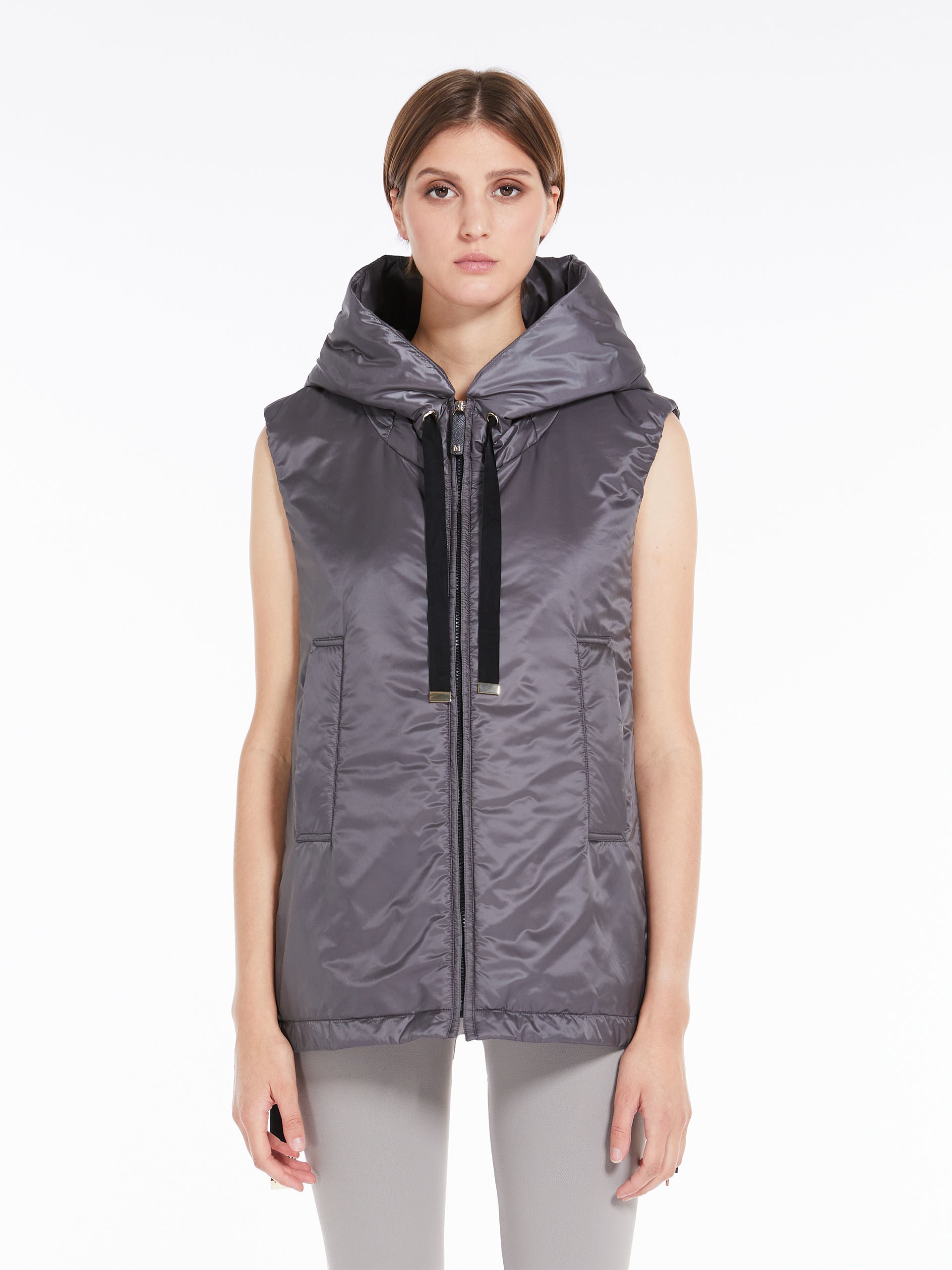 GREENGO Water-resistant technical canvas gilet - 3